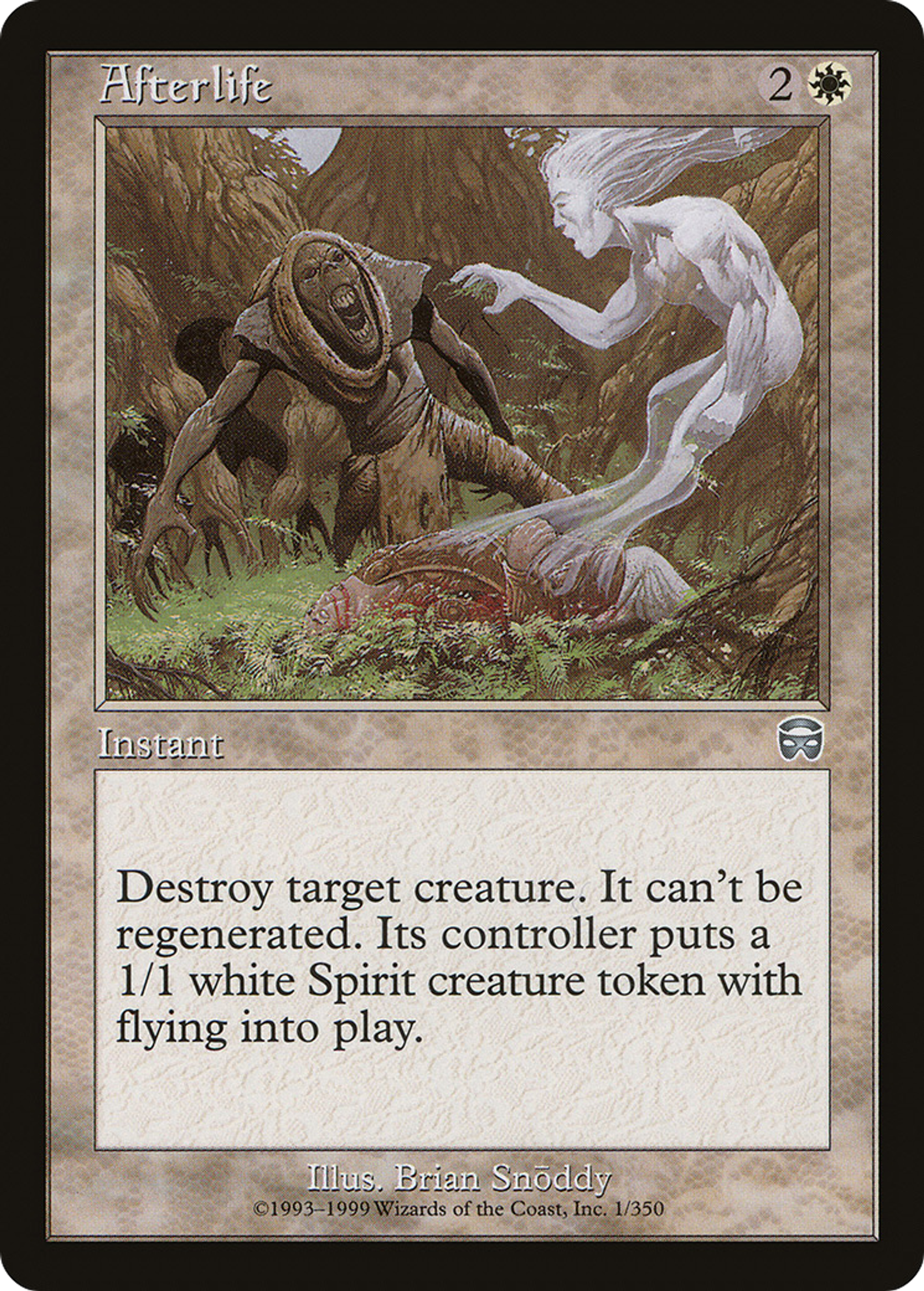 Destin posthume — Mercadian Masques — Magic: The Gathering