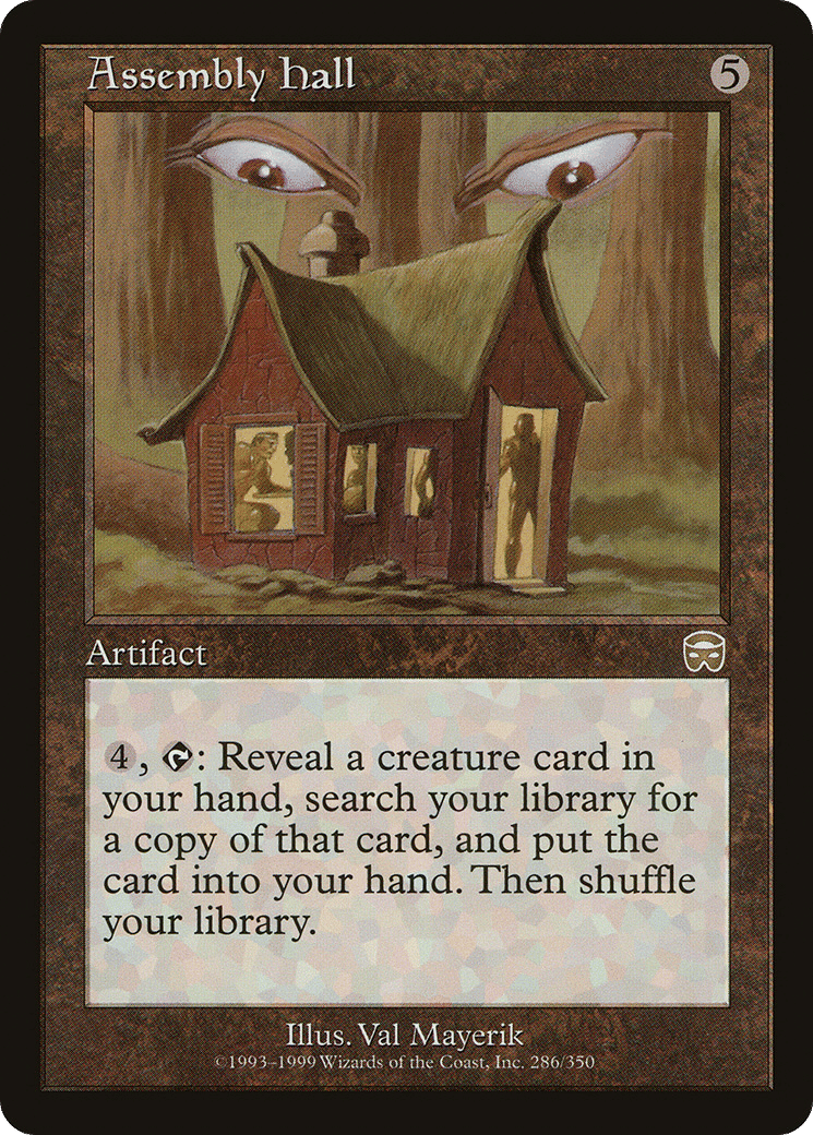 Assembly Hall — Mercadian Masques — Magic: The Gathering