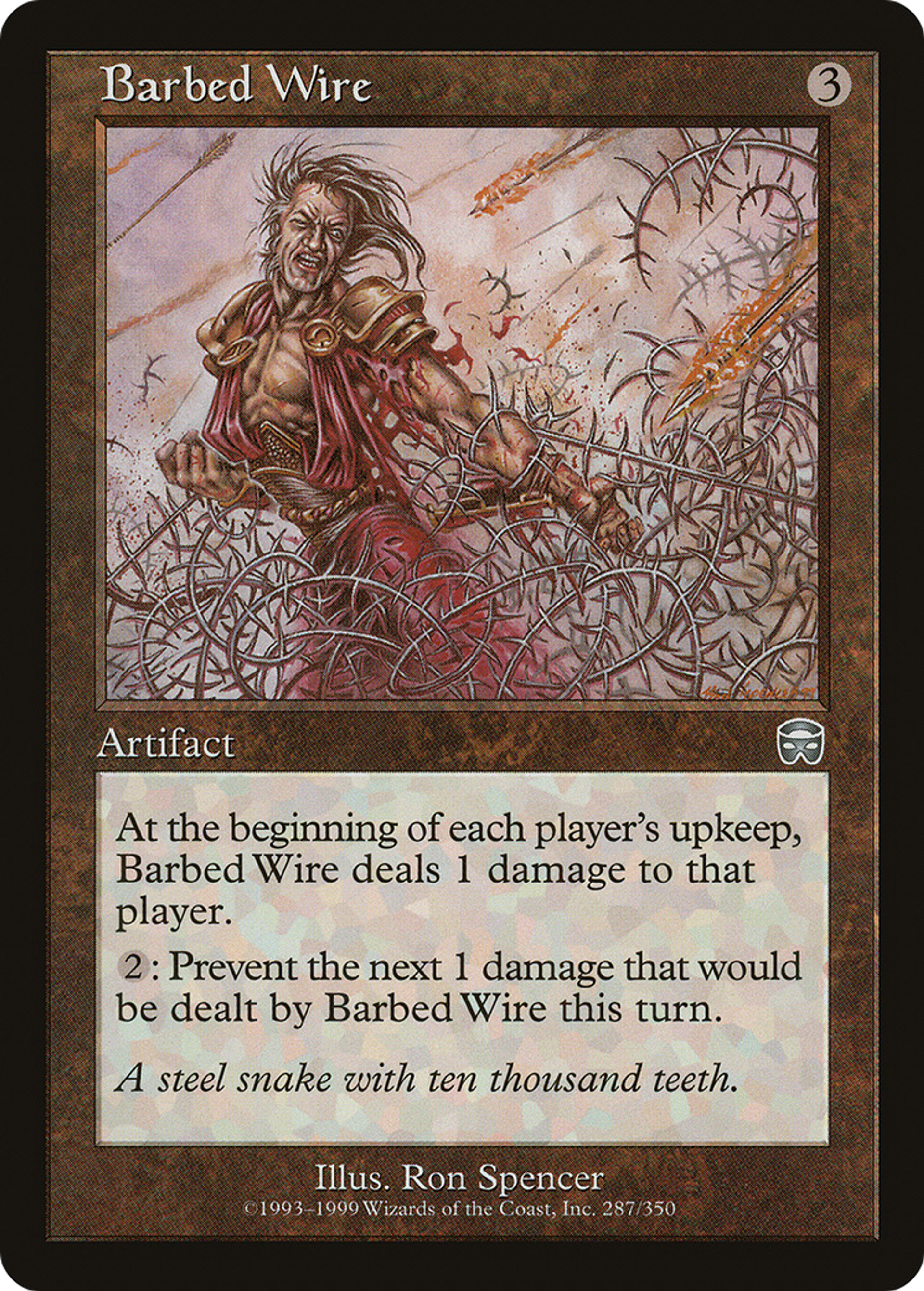 Barbed Wire — Mercadian Masques — Magic: The Gathering