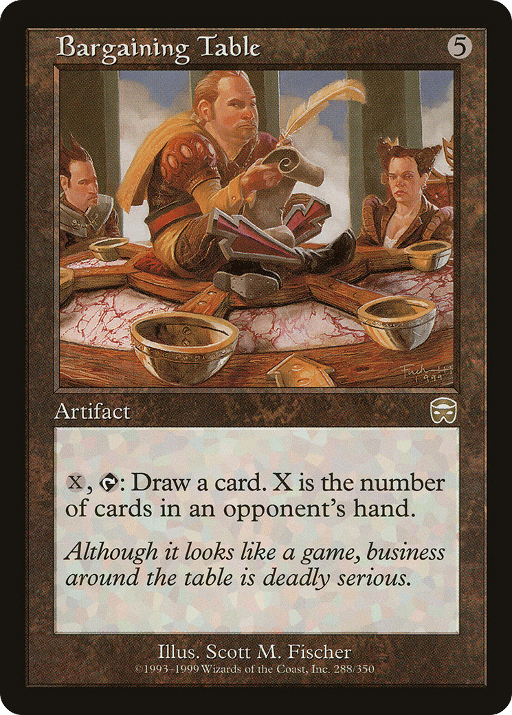 Bargaining Table — Mercadian Masques — Magic: The Gathering