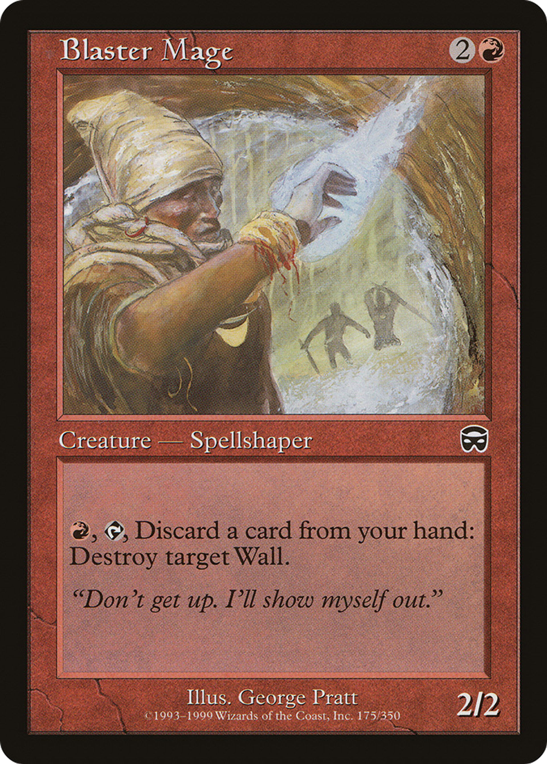 Mage déflagrateur — Mercadian Masques — Magic: The Gathering