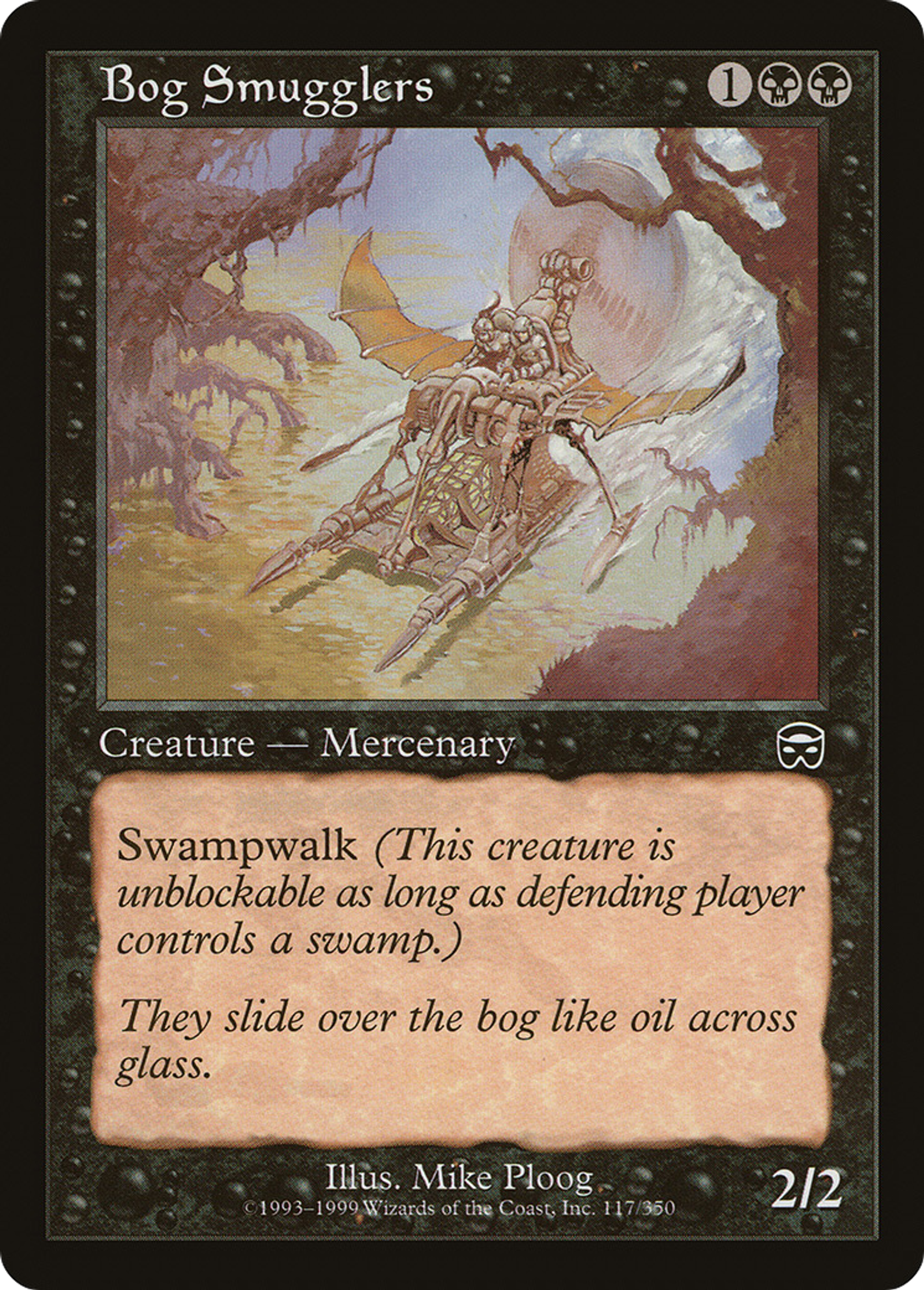 Contrebandiers des marécages — Mercadian Masques — Magic: The Gathering