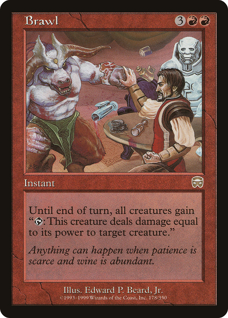 Brawl — Mercadian Masques — Magic: The Gathering