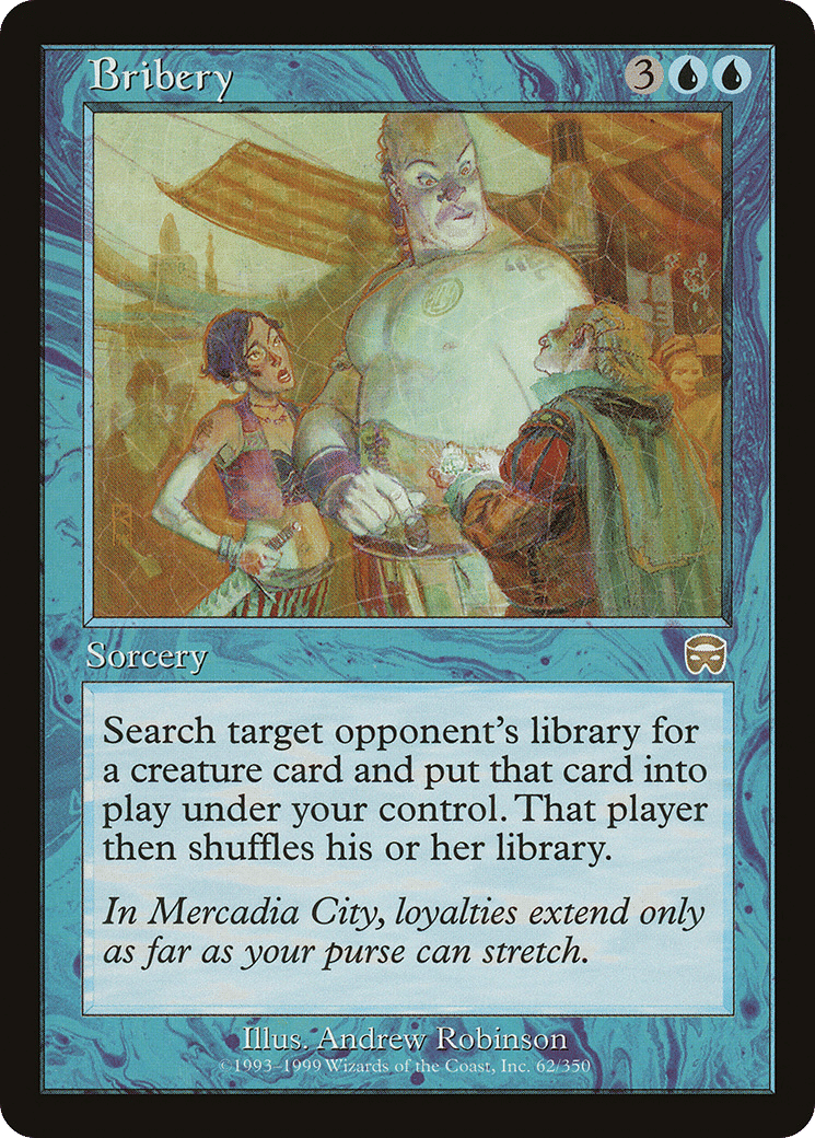 Bribery — Mercadian Masques — Magic: The Gathering