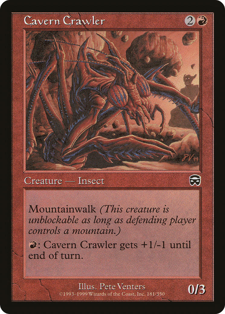 Cavern Crawler — Mercadian Masques — Magic: The Gathering
