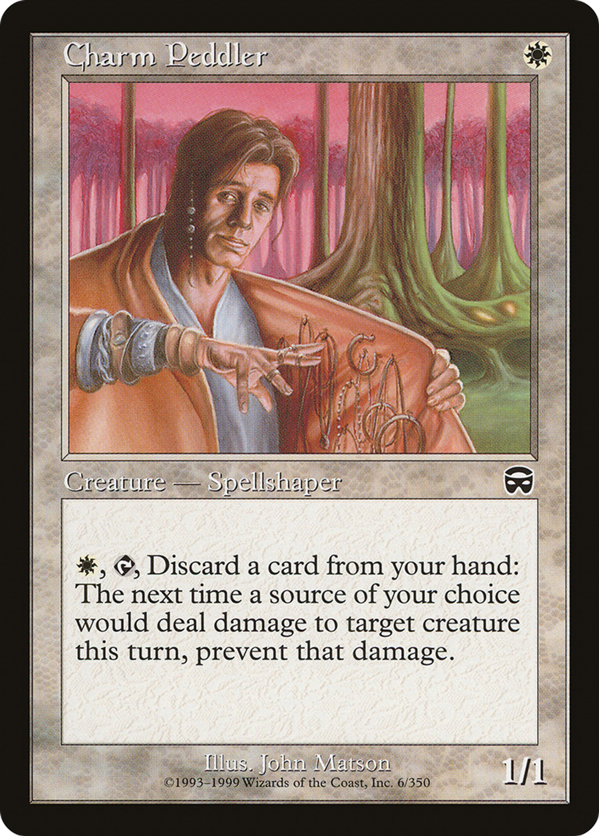 Revendeur de charmes — Mercadian Masques — Magic: The Gathering