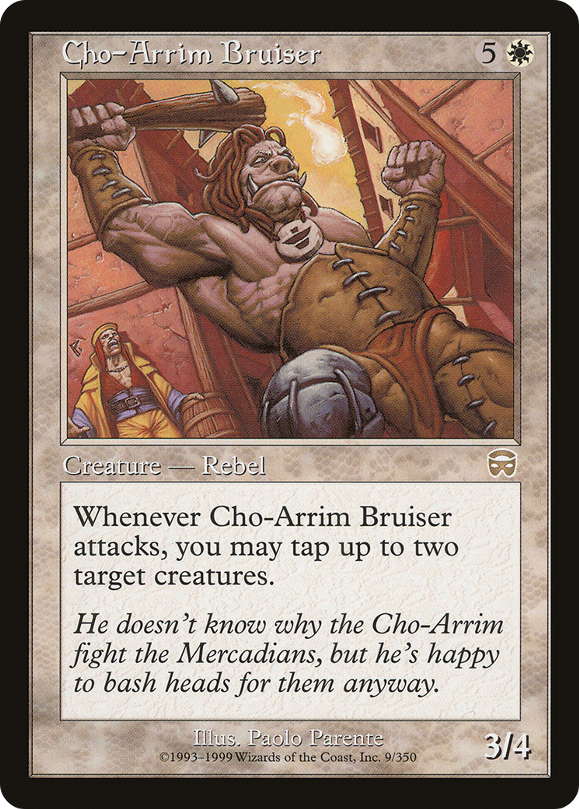 Cho-Arrim Bruiser — Mercadian Masques — Magic: The Gathering