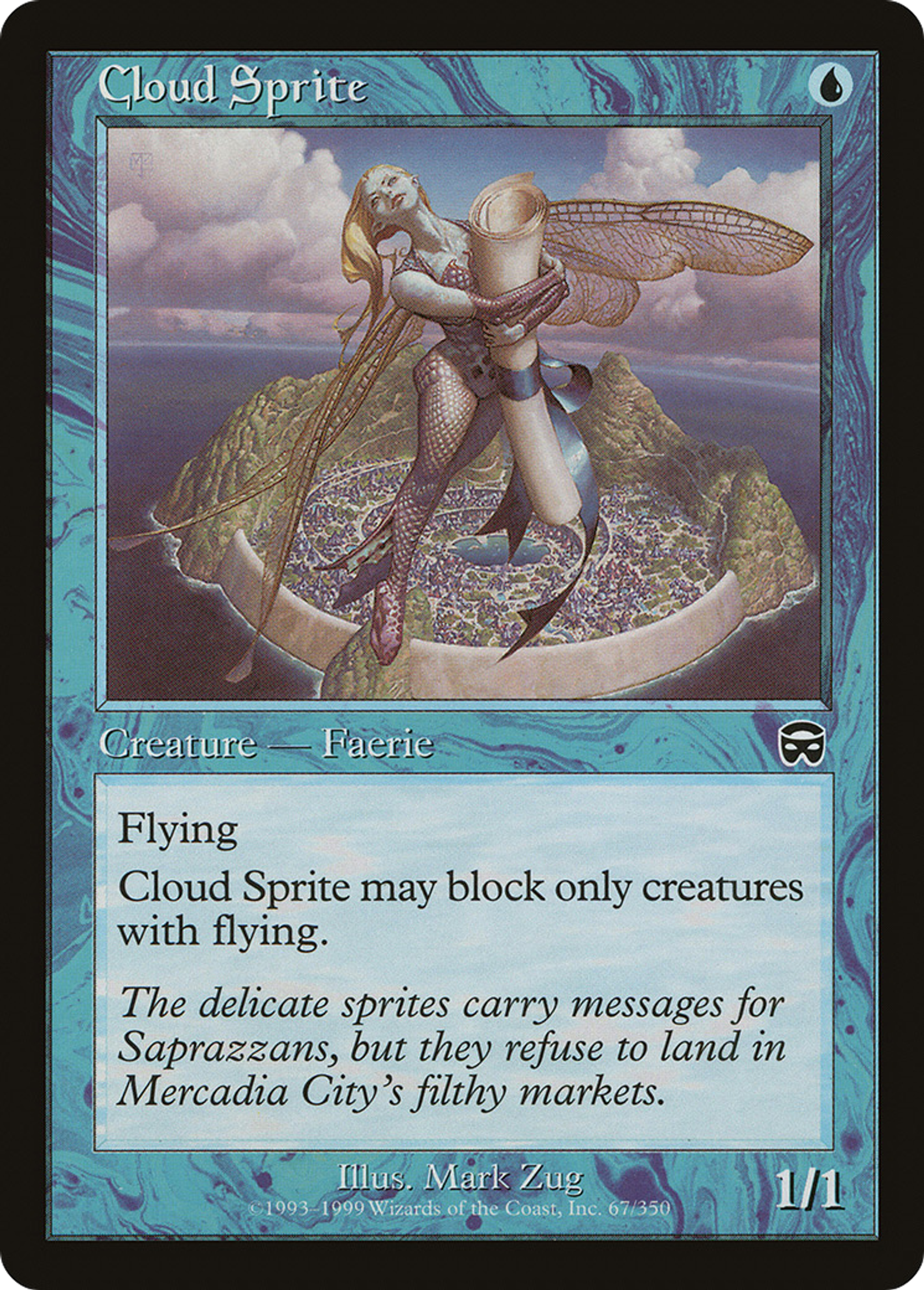 Farfadet des nuages — Mercadian Masques — Magic: The Gathering