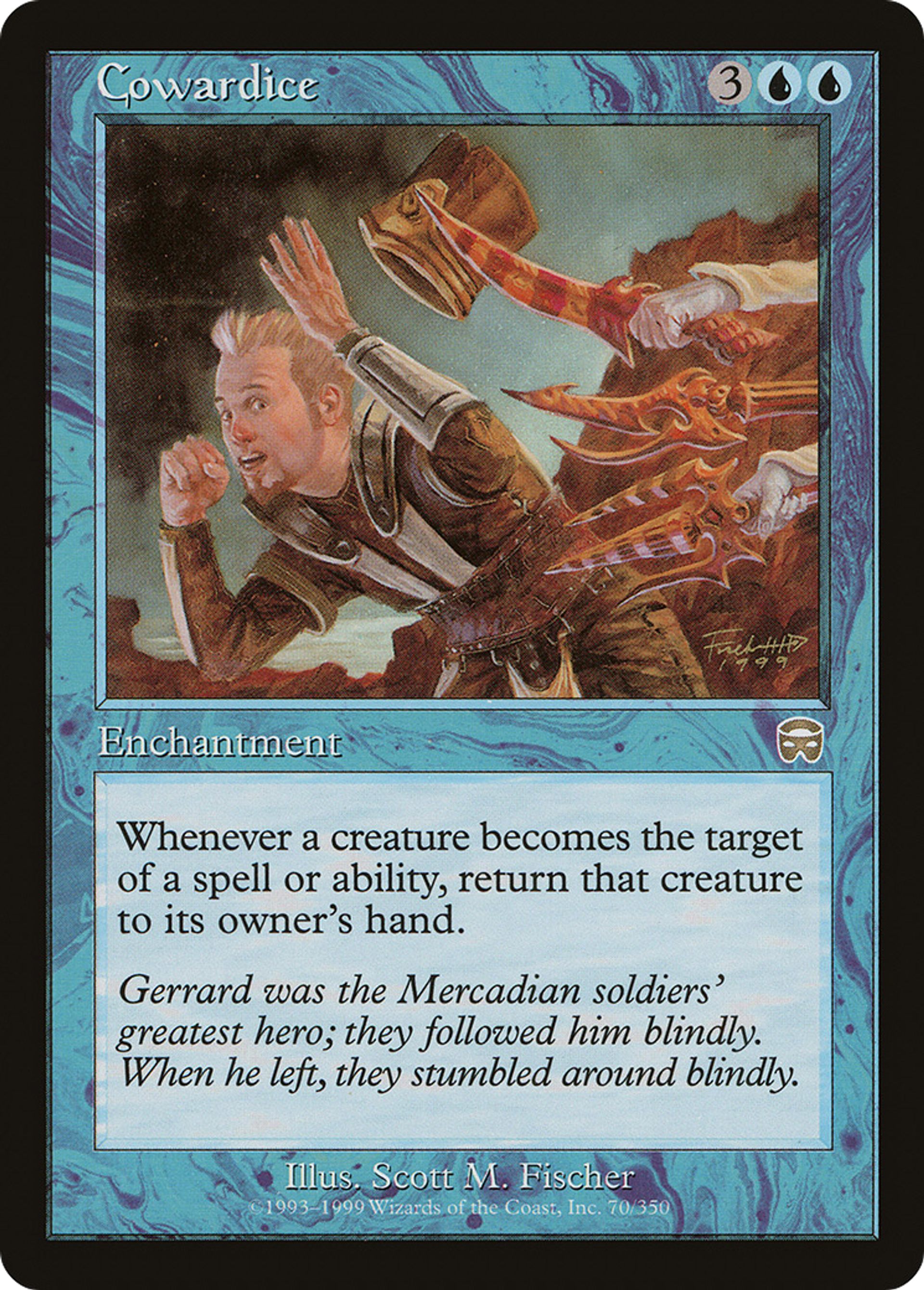 Cowardice — Mercadian Masques — Magic: The Gathering