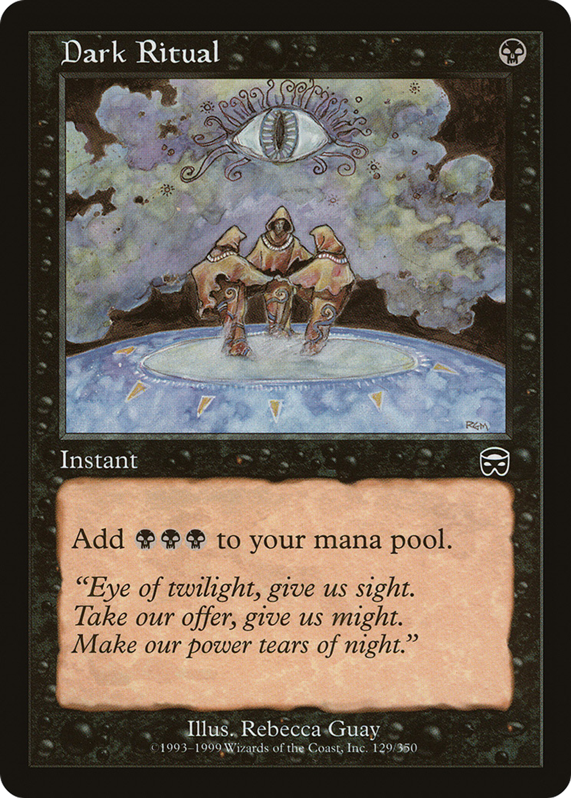 Dark Ritual — Mercadian Masques — Magic: The Gathering