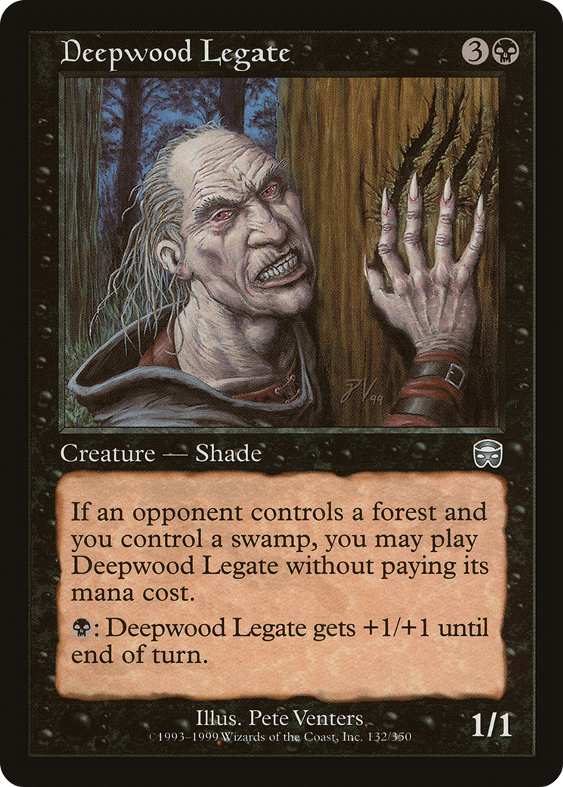 Légat de Bois profond — Mercadian Masques — Magic: The Gathering