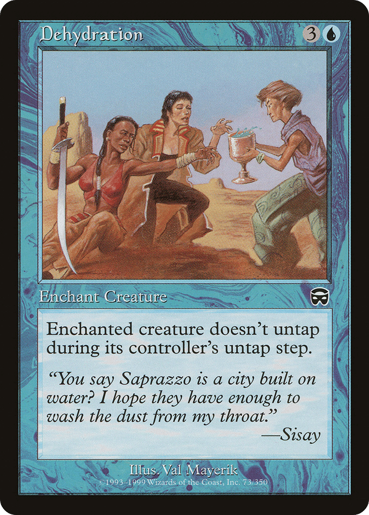 Dehydration — Mercadian Masques — Magic: The Gathering