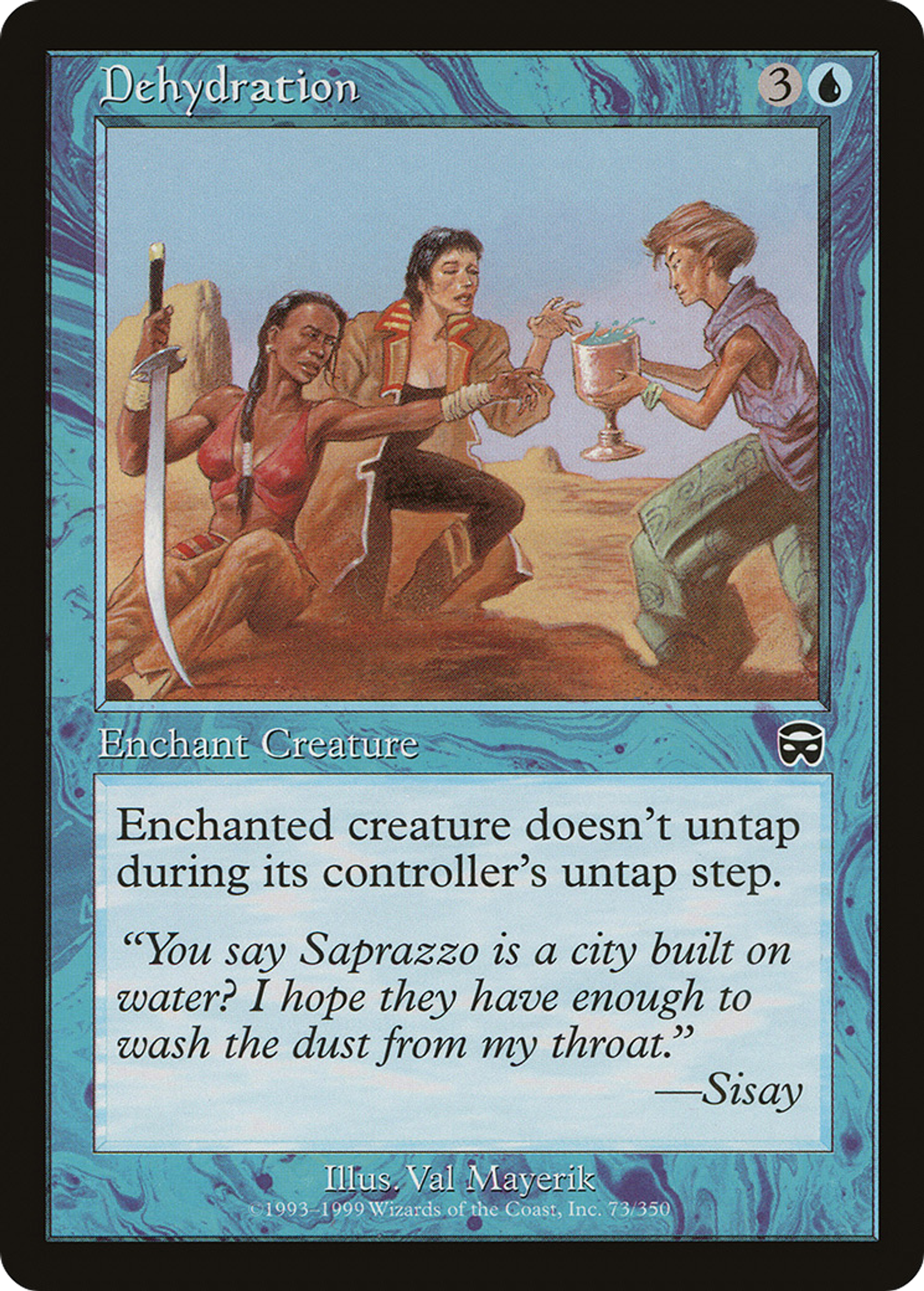 Déshydratation — Mercadian Masques — Magic: The Gathering