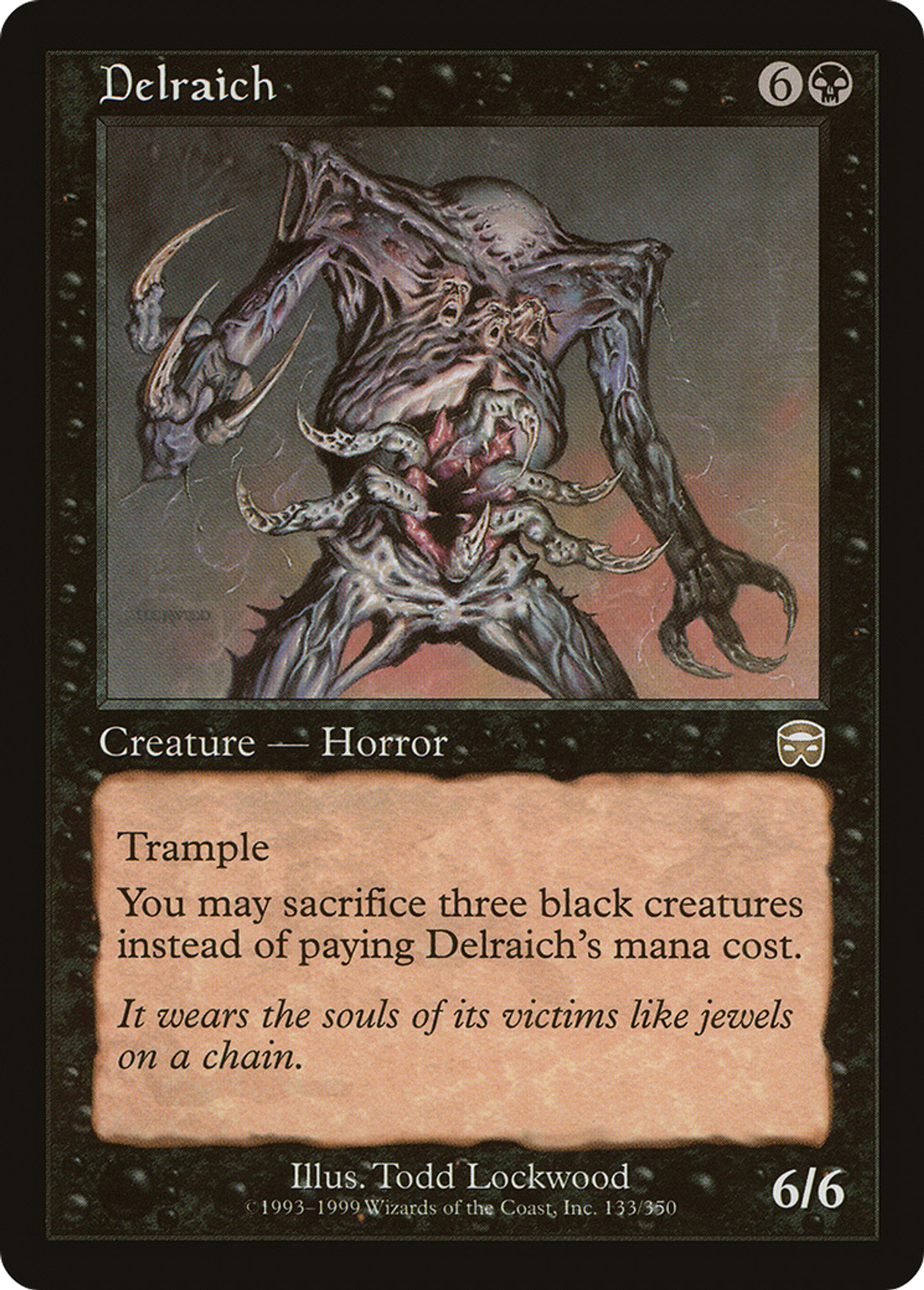 Delraich — Mercadian Masques — Magic: The Gathering