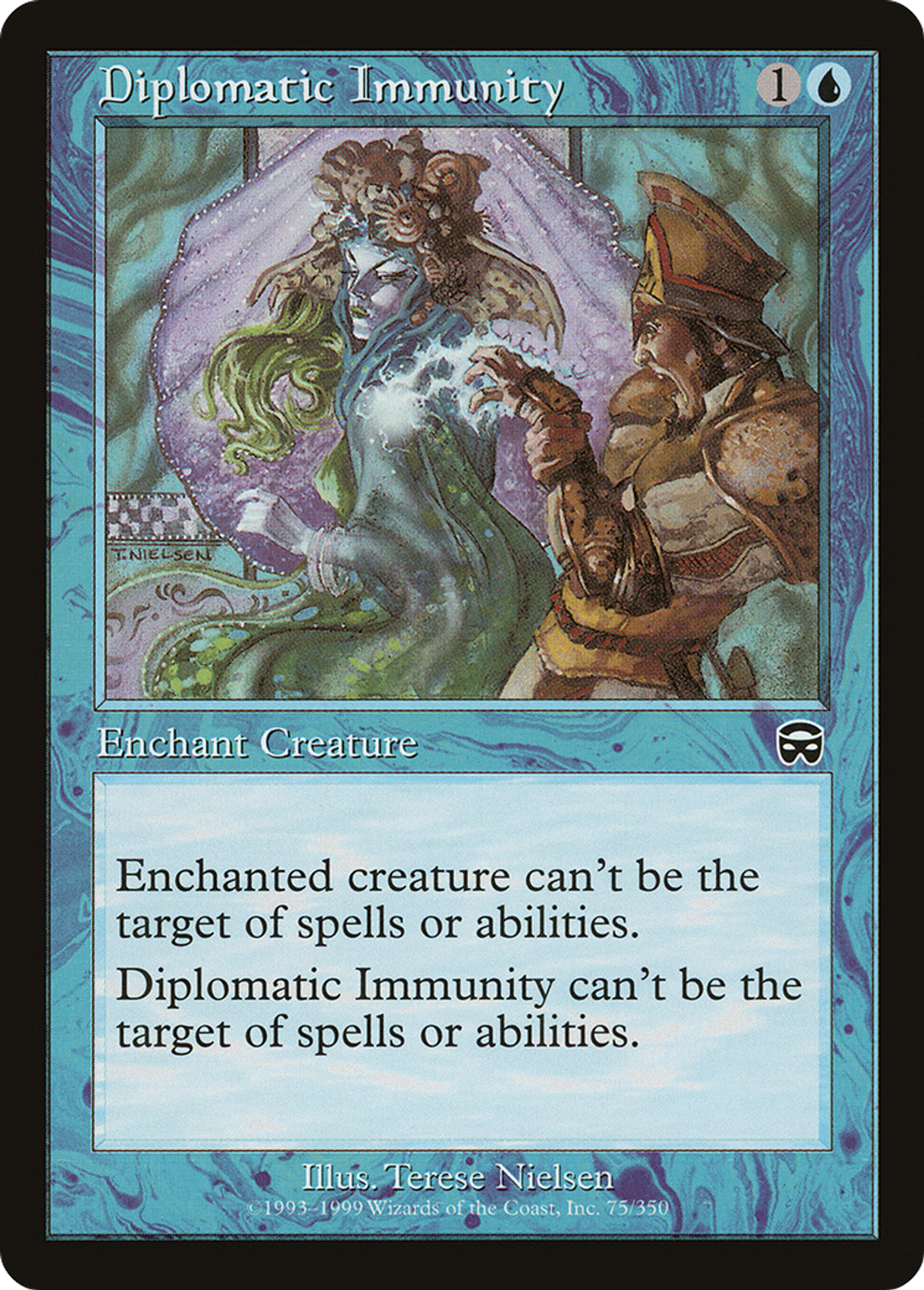 Diplomatic Immunity — Mercadian Masques — Magic: The Gathering
