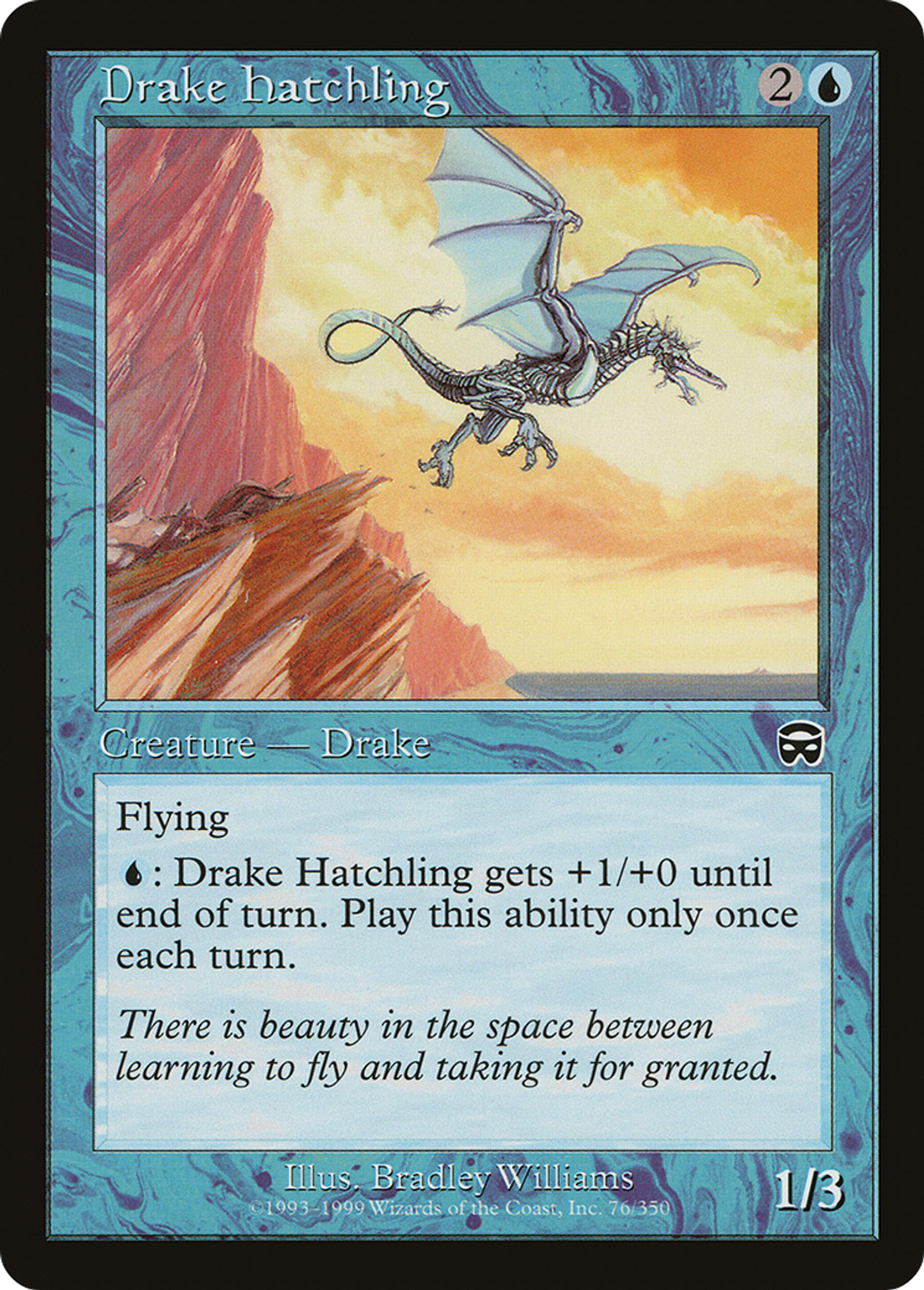 Jeune drakôn — Mercadian Masques — Magic: The Gathering