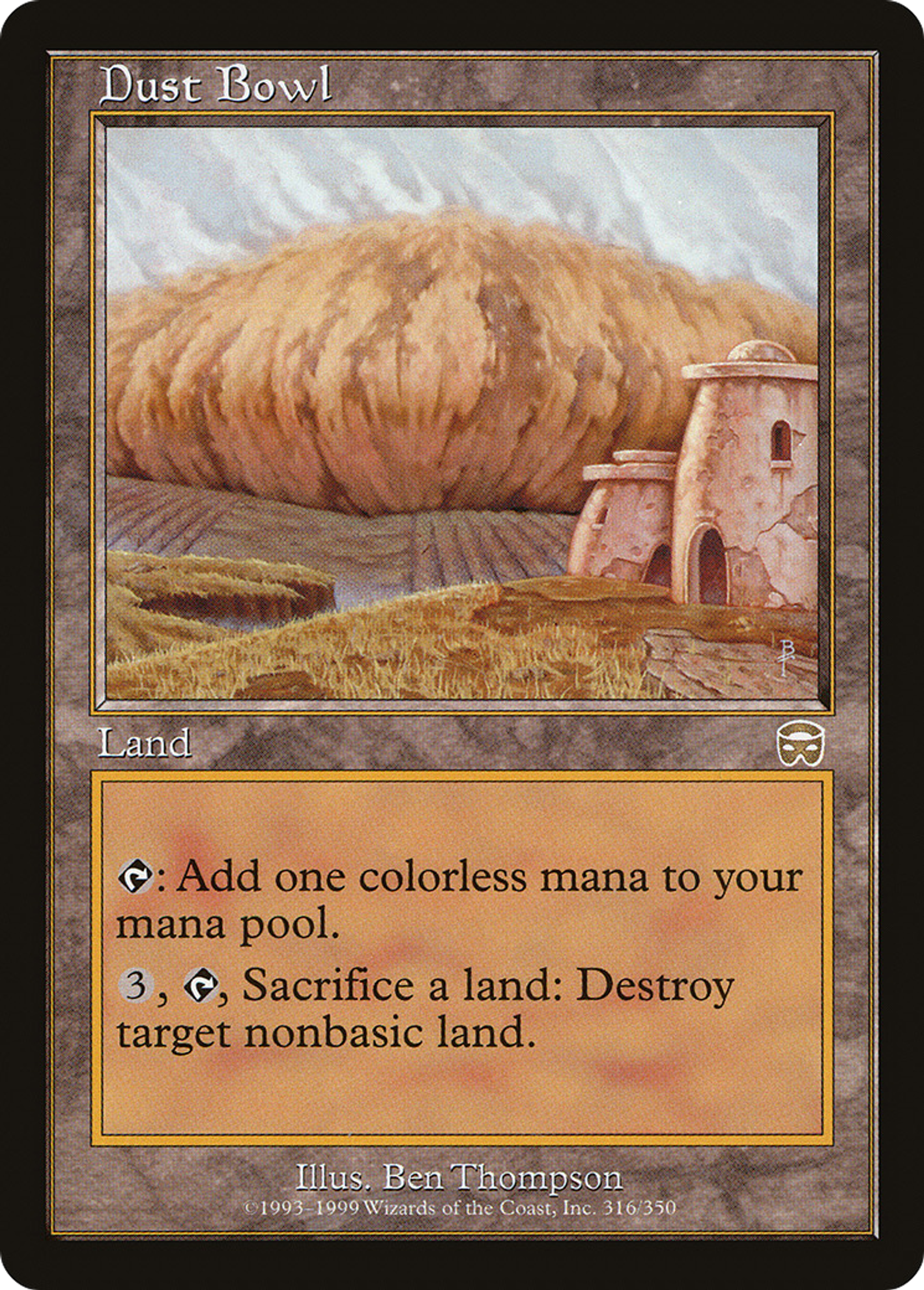 Dust Bowl — Mercadian Masques — Magic: The Gathering