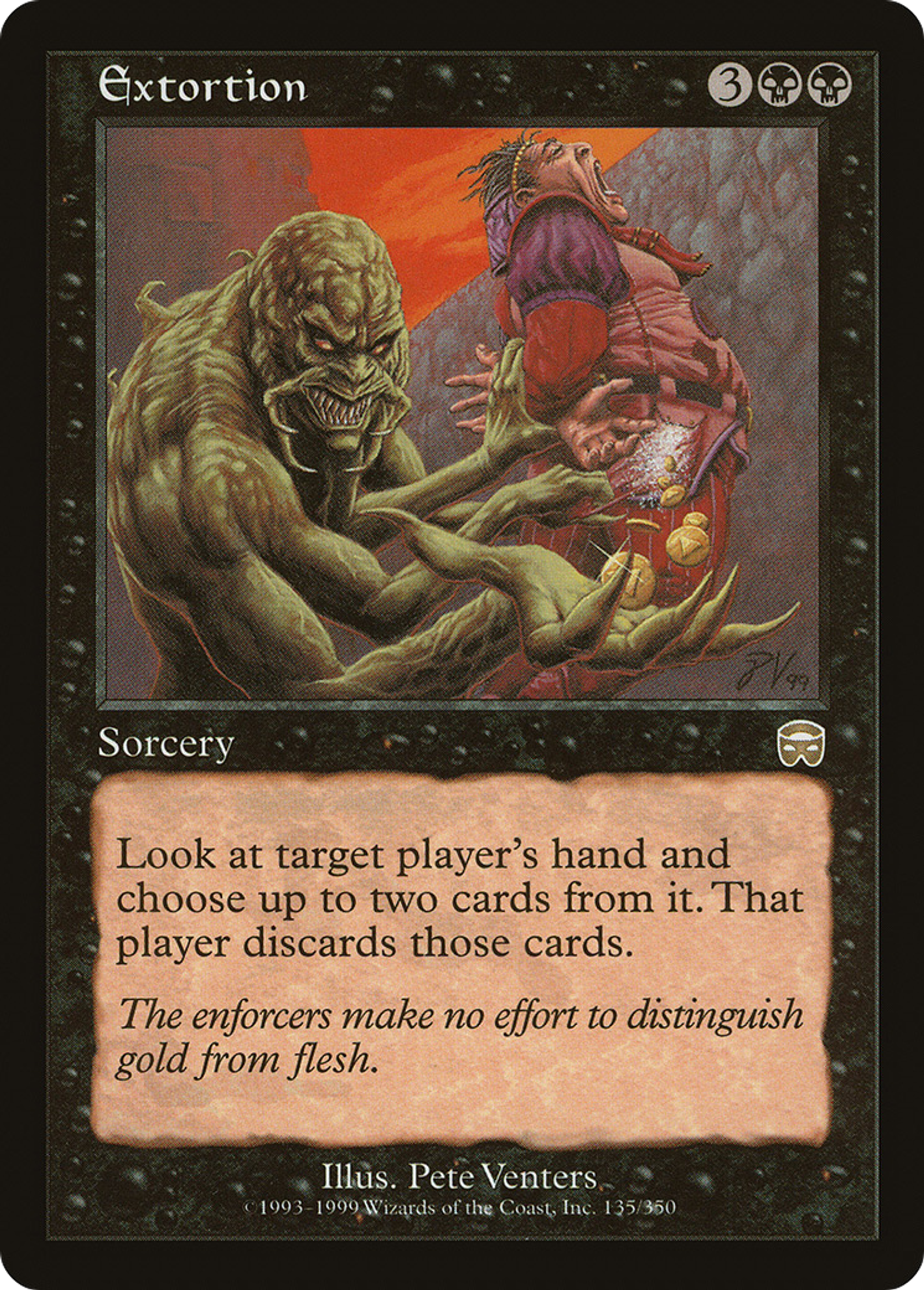 Extortion — Mercadian Masques — Magic: The Gathering