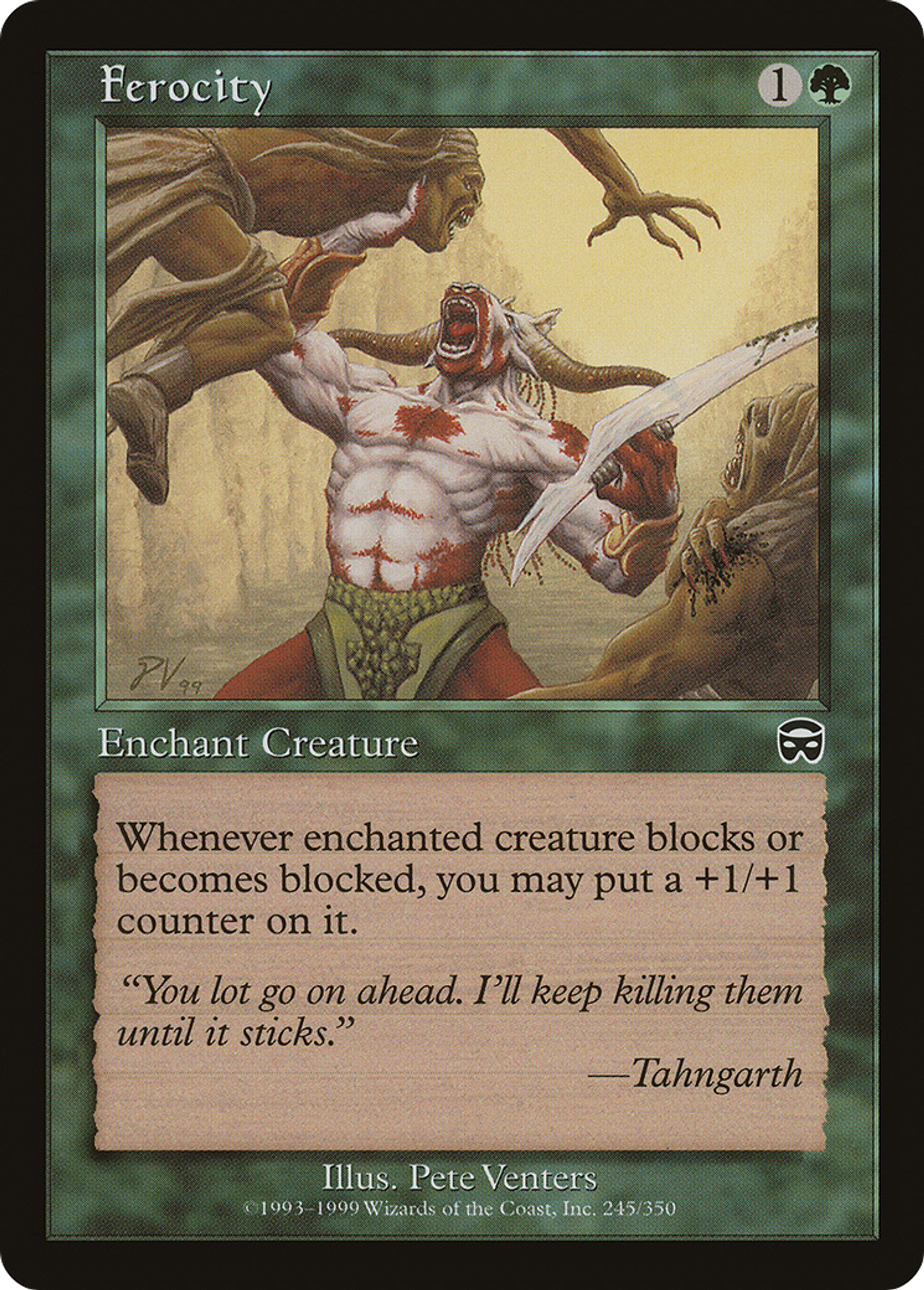 Ferocity — Mercadian Masques — Magic: The Gathering