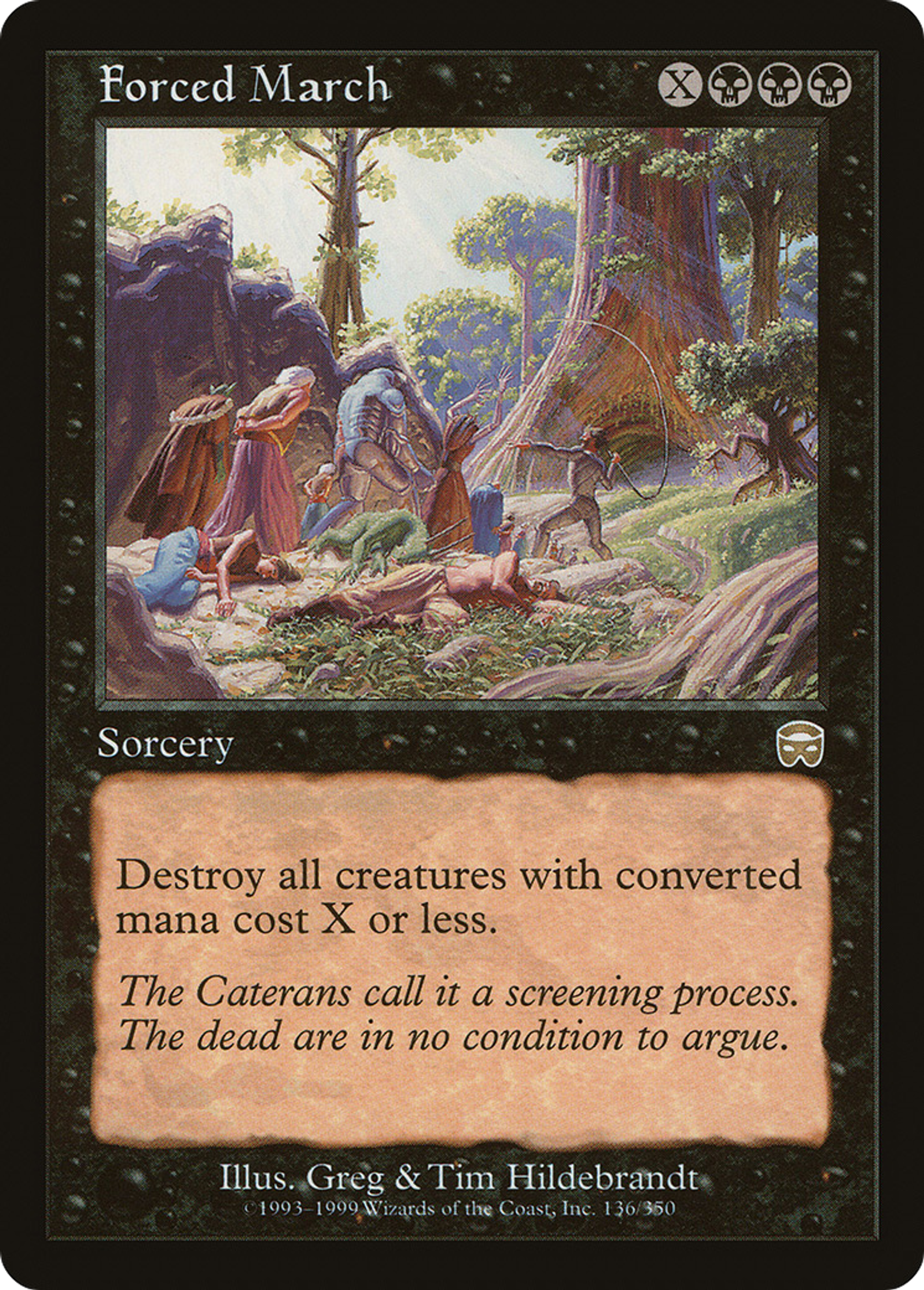 Forced March — Mercadian Masques — Magic: The Gathering