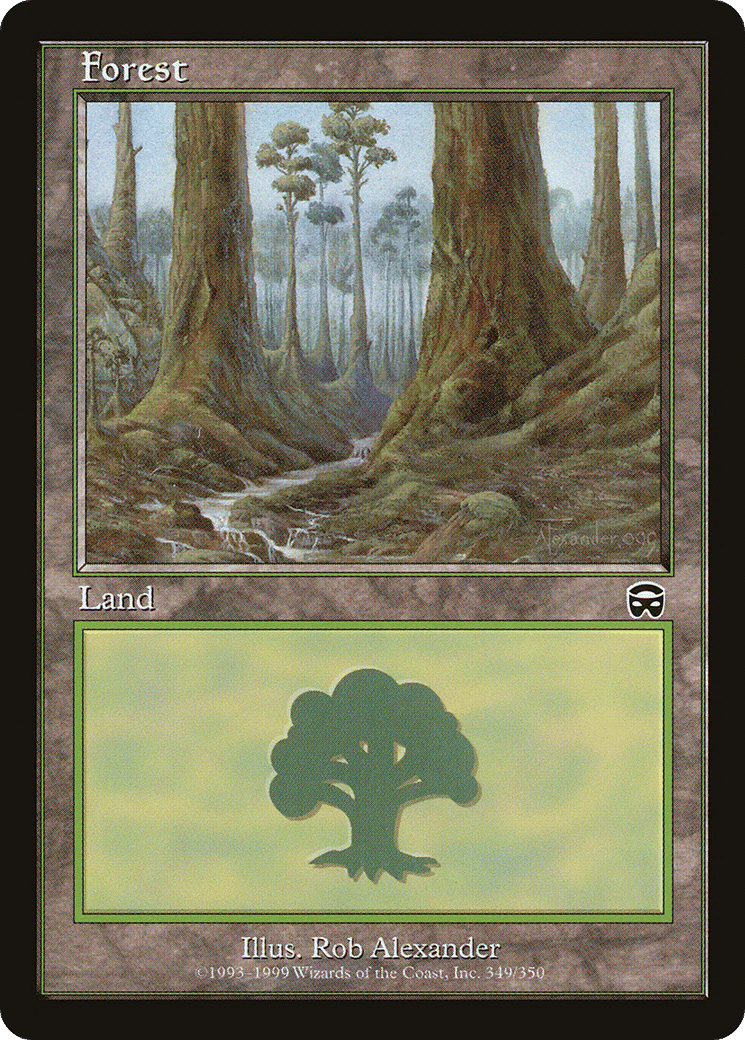 Forest — Mercadian Masques — Magic: The Gathering