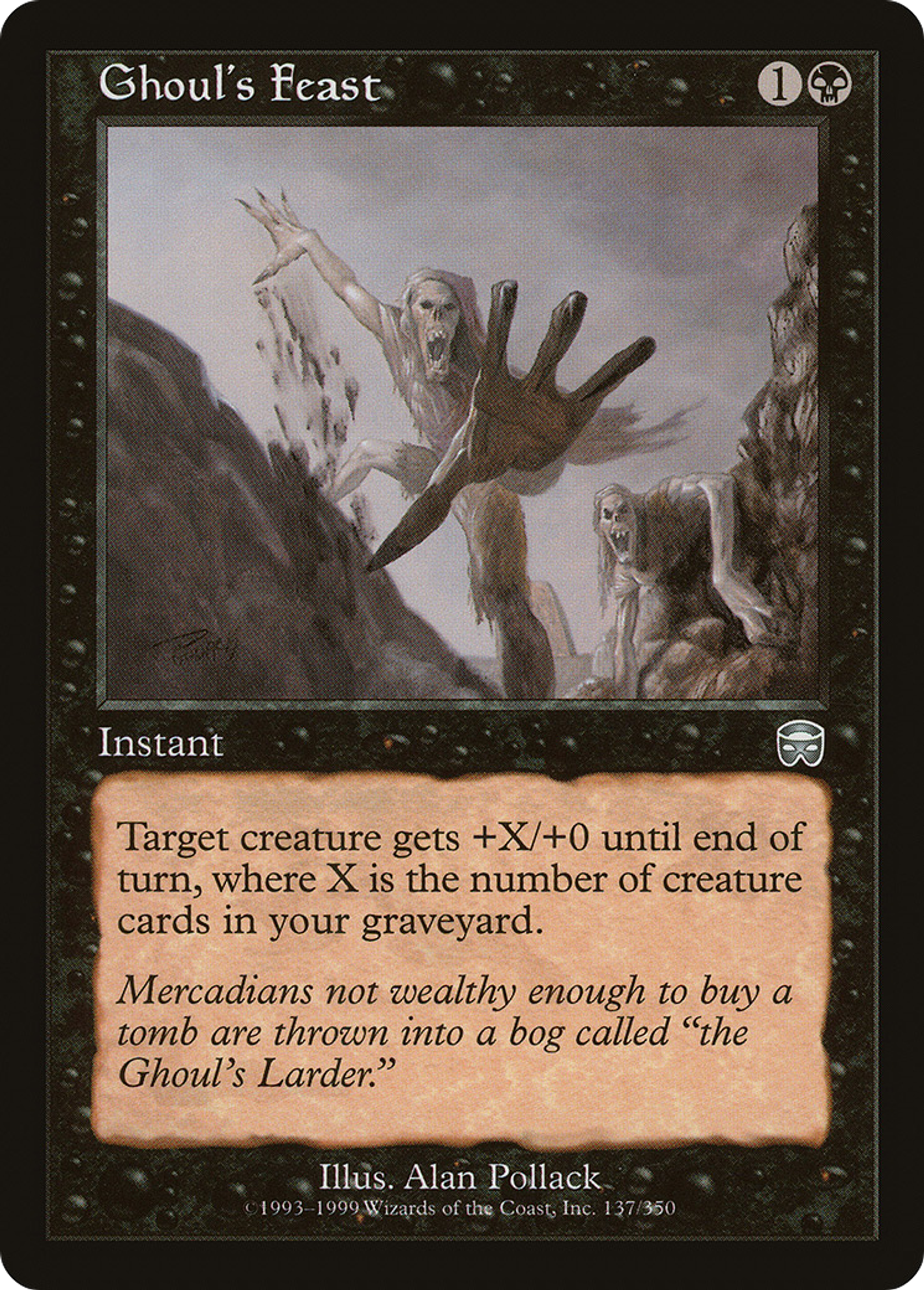 Ghoul's Feast — Mercadian Masques — Magic: The Gathering