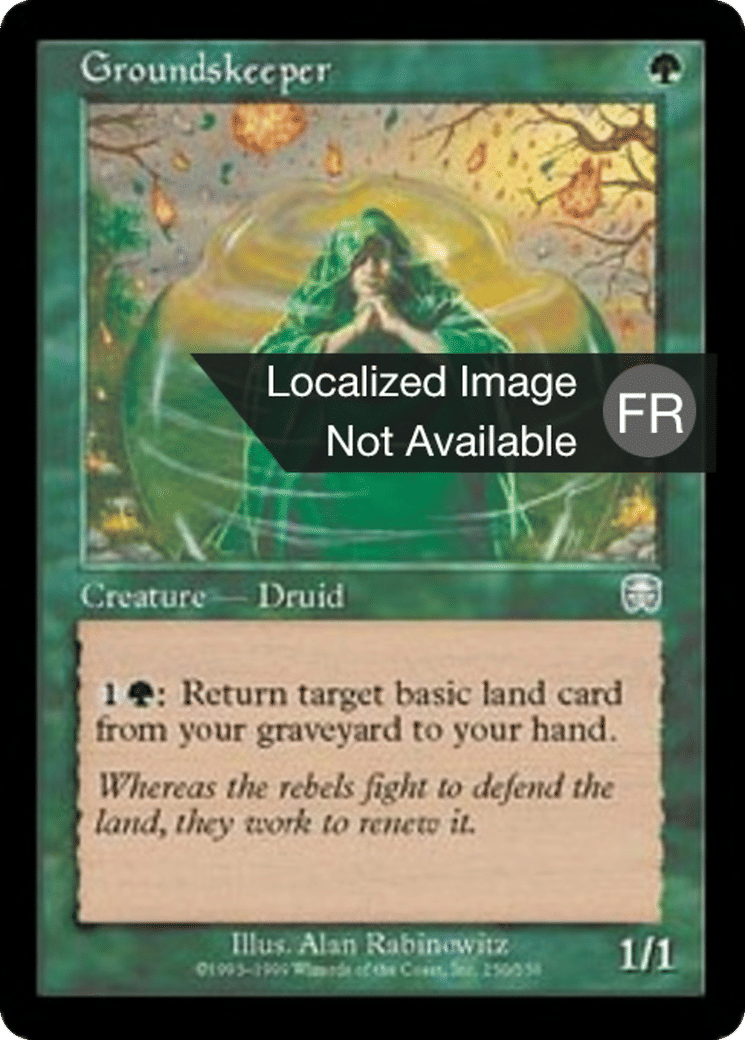 Gardien des terres — Mercadian Masques — Magic: The Gathering