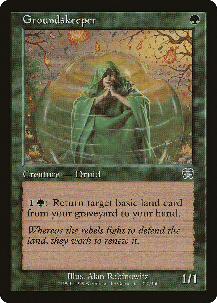 Groundskeeper — Mercadian Masques — Magic: The Gathering