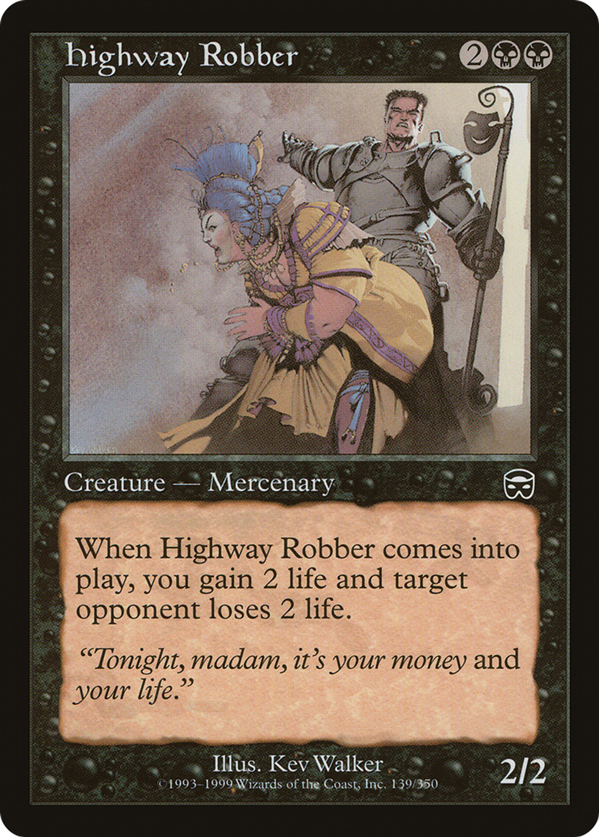 Highway Robber — Mercadian Masques — Magic: The Gathering