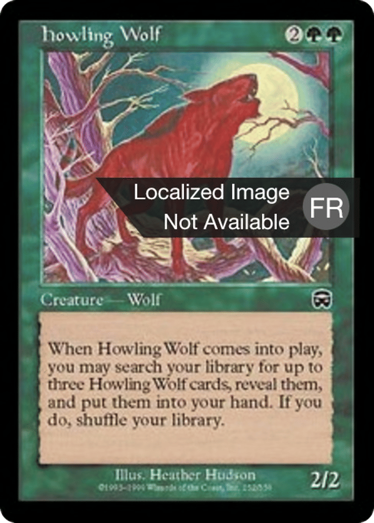 Loup hurlant — Mercadian Masques — Magic: The Gathering