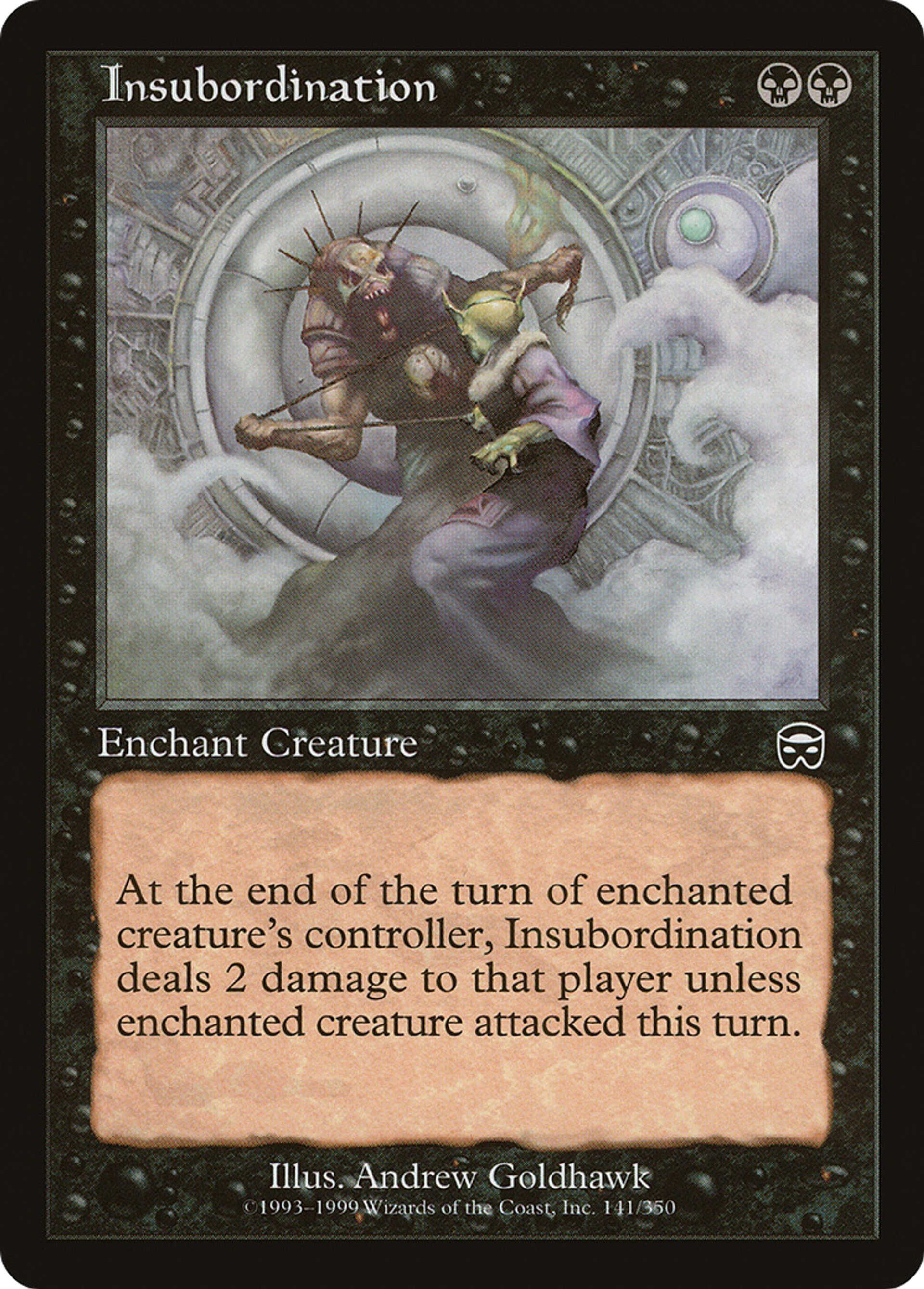 Insubordination — Mercadian Masques — Magic: The Gathering