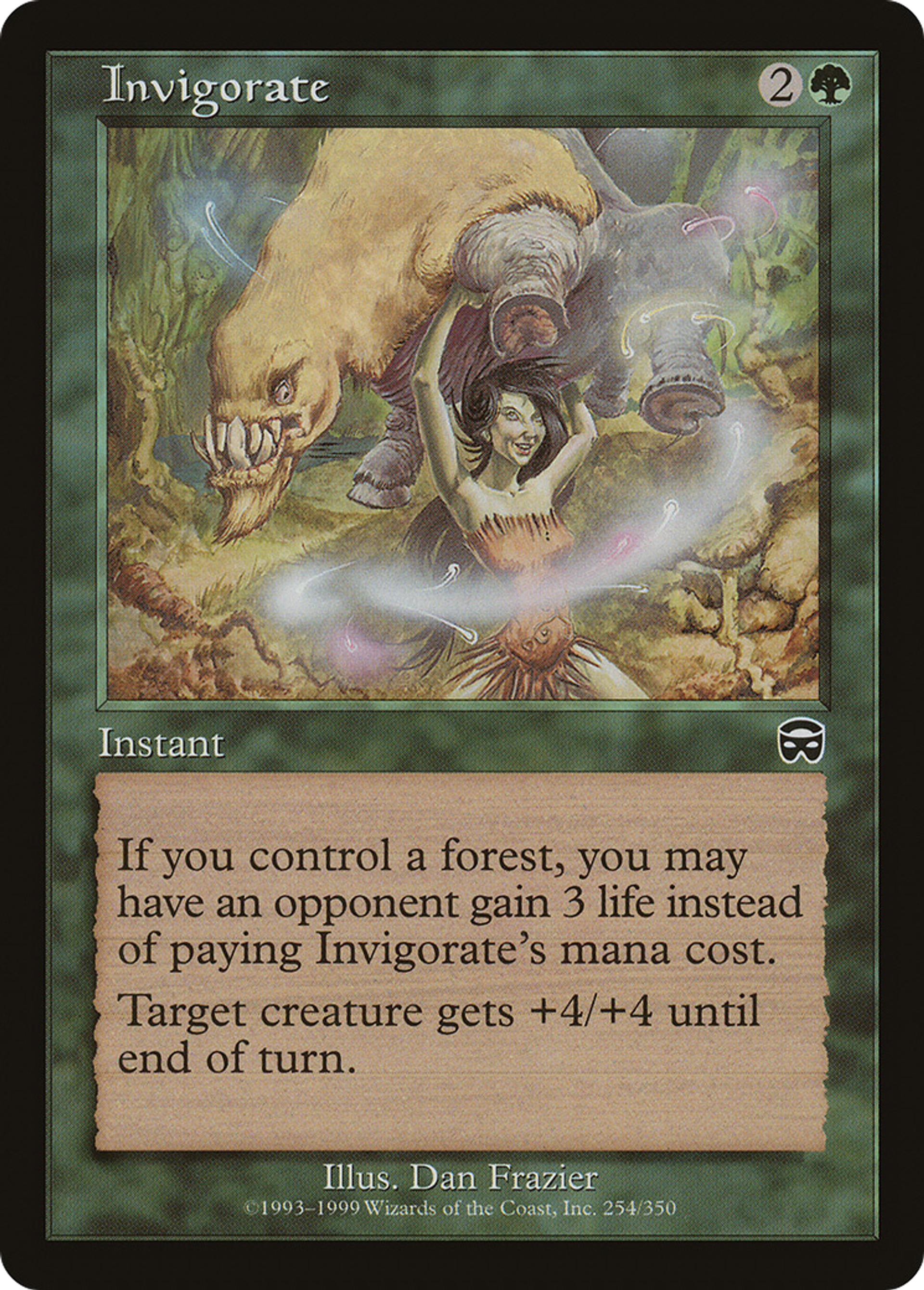 Invigorate — Mercadian Masques — Magic: The Gathering