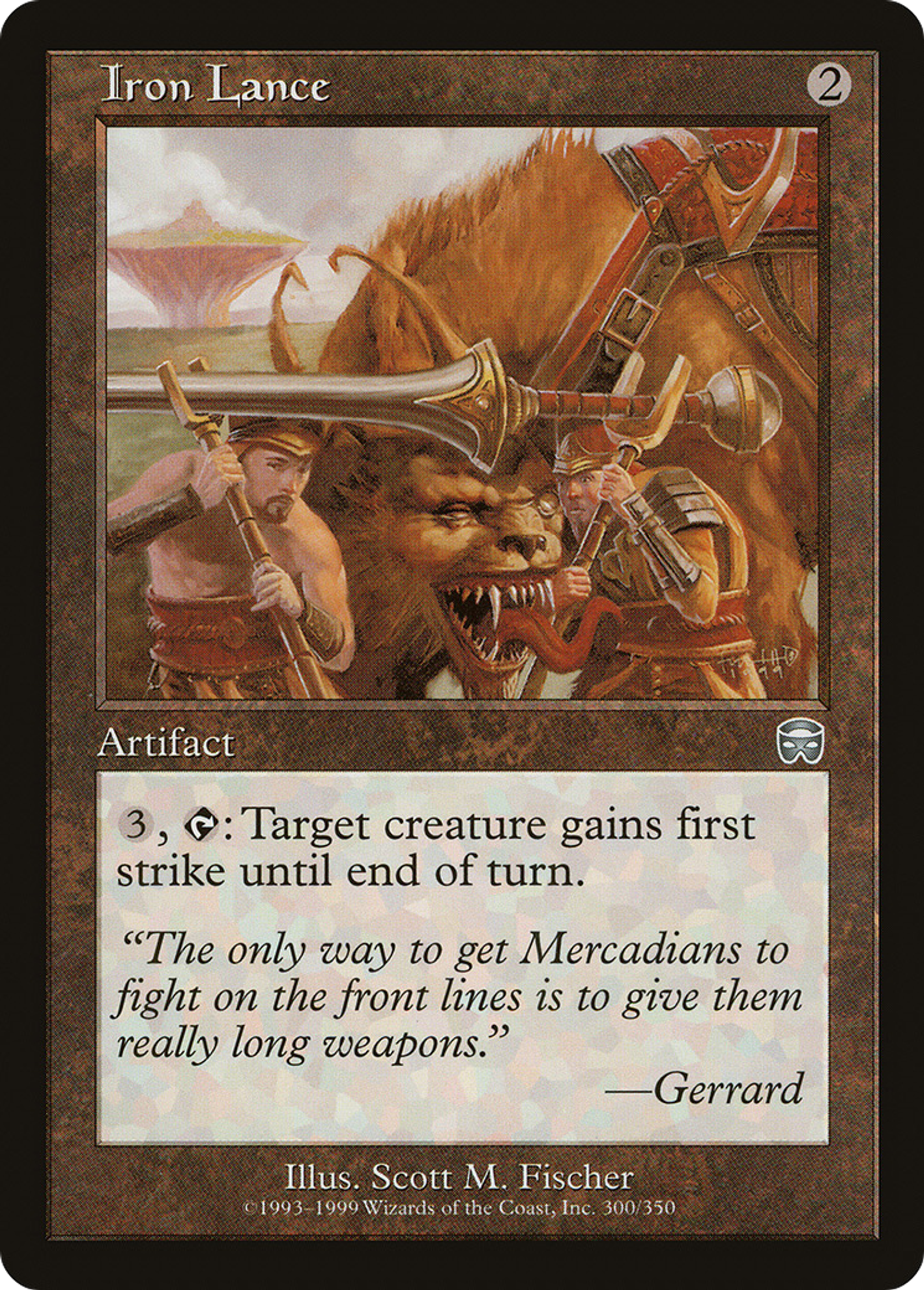 Lance de fer — Mercadian Masques — Magic: The Gathering