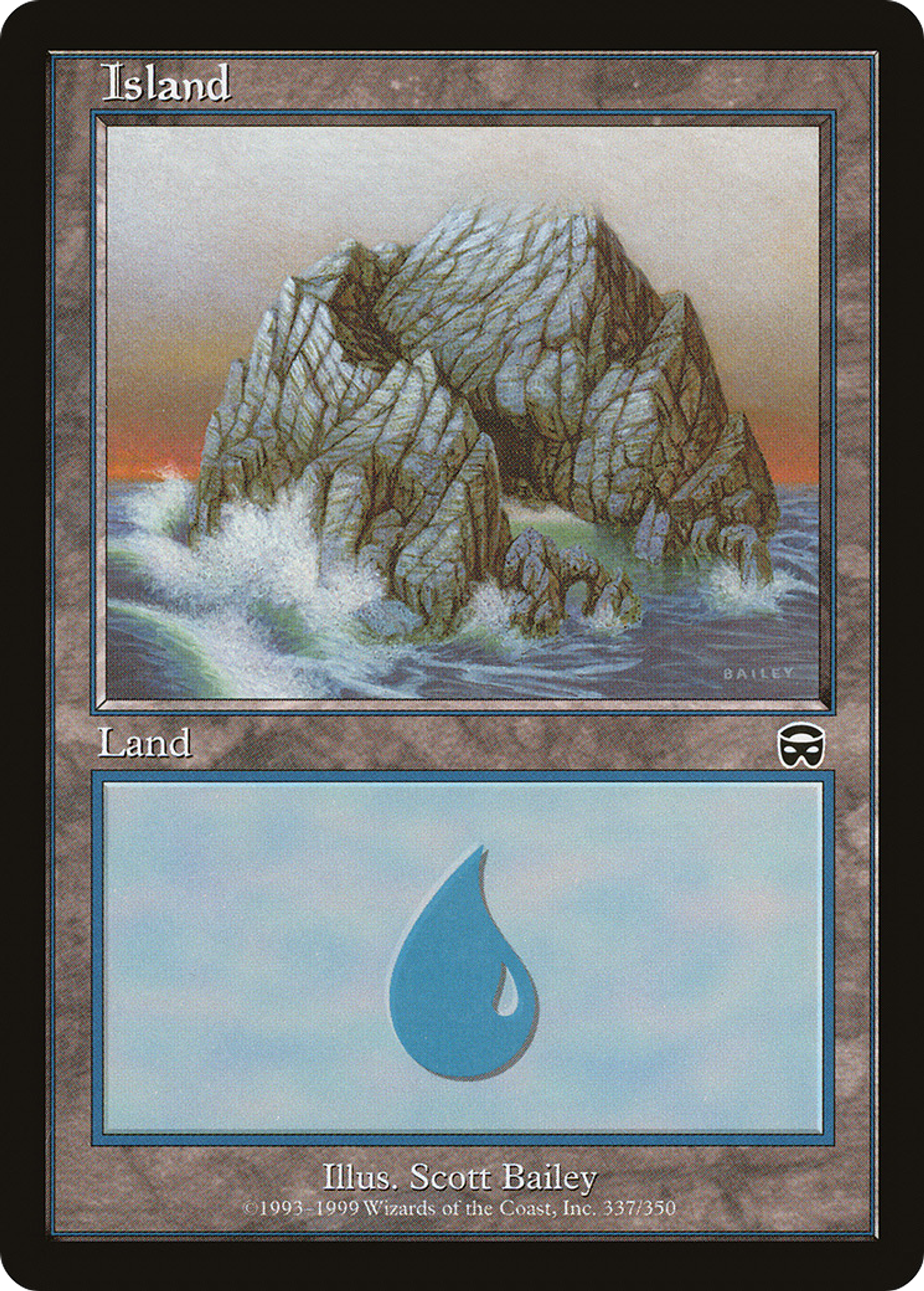 Island — Mercadian Masques — Magic: The Gathering
