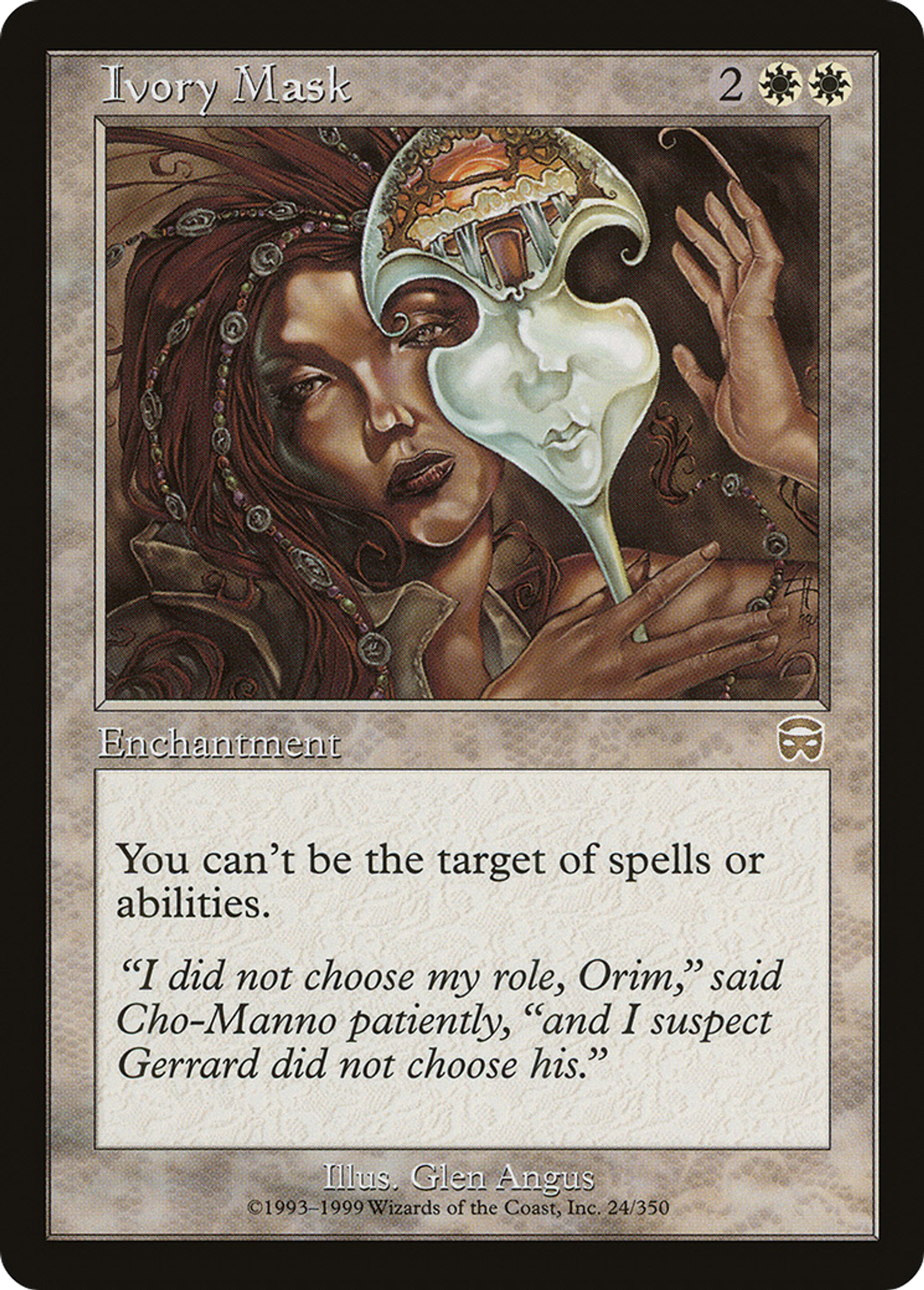 Masque d'ivoire — Mercadian Masques — Magic: The Gathering