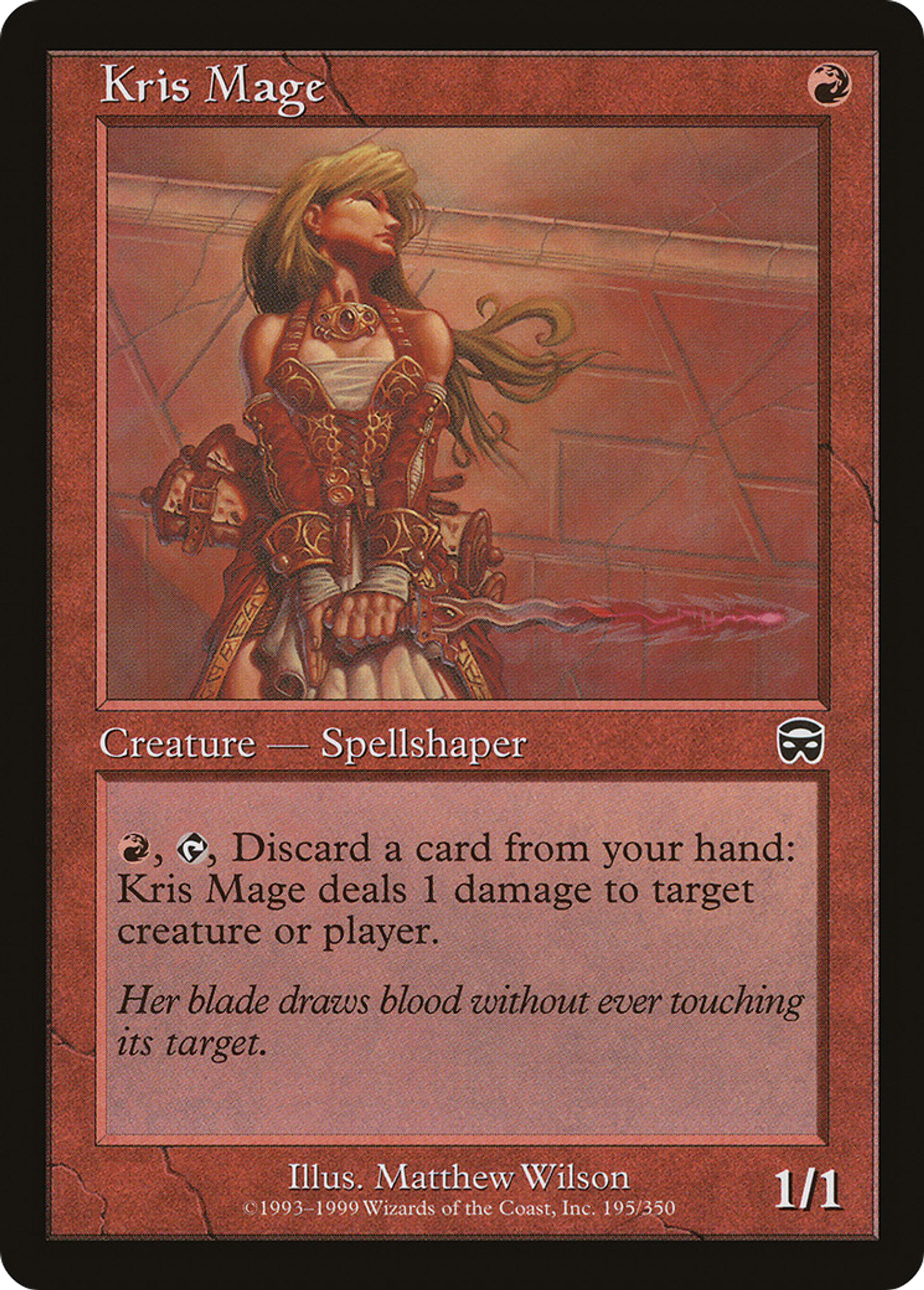 Kris Mage — Mercadian Masques — Magic: The Gathering