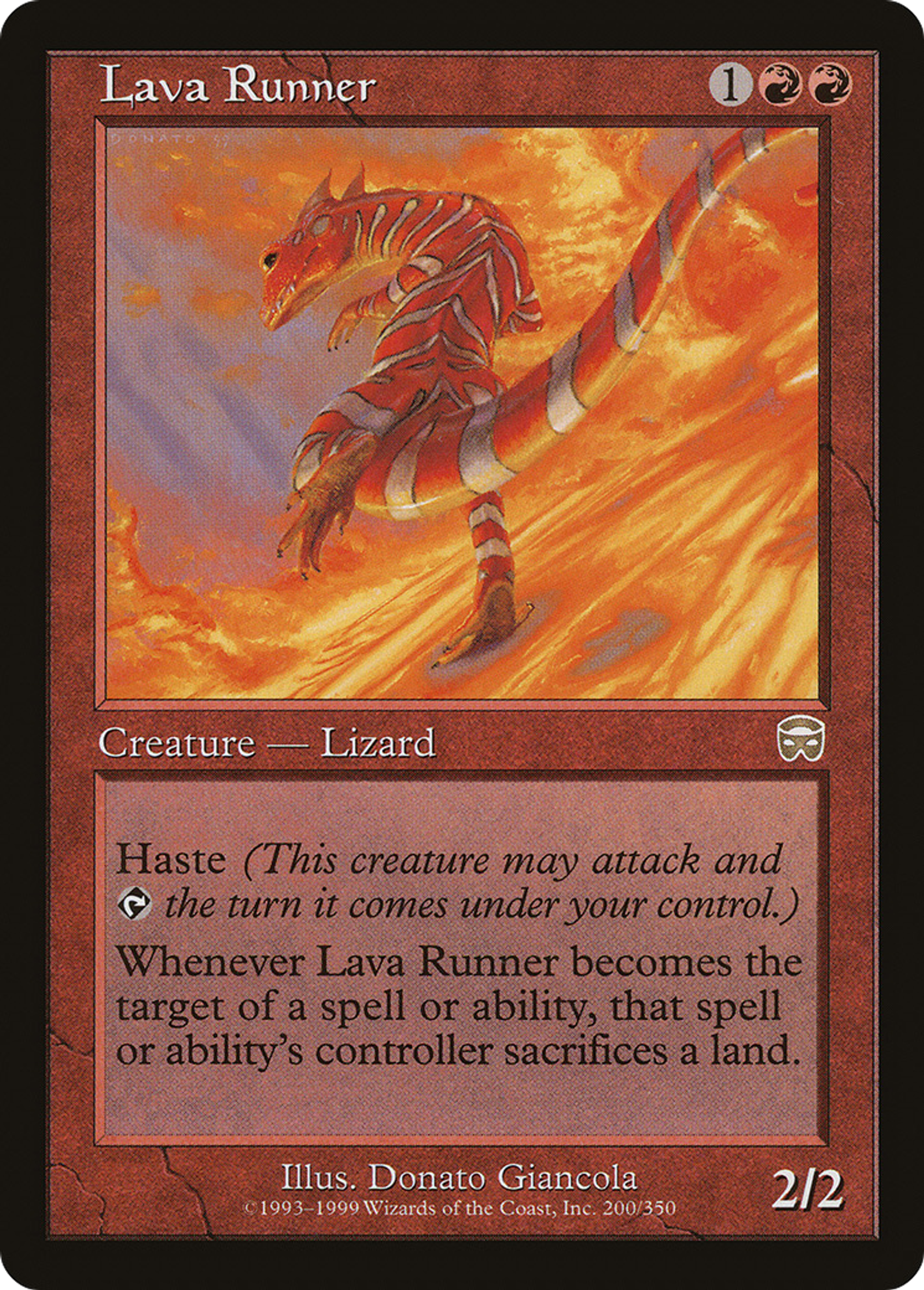 Lava Runner — Mercadian Masques — Magic: The Gathering
