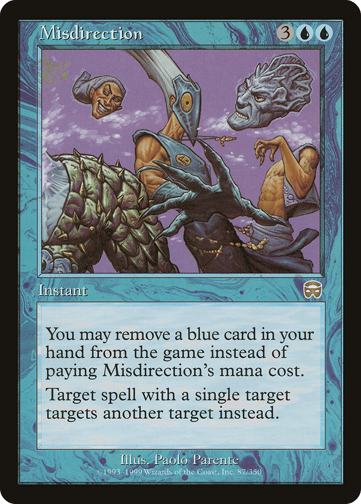 Misdirection — Mercadian Masques — Magic: The Gathering