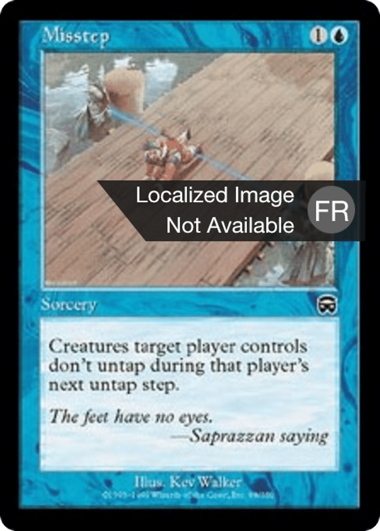 Faux pas — Mercadian Masques — Magic: The Gathering
