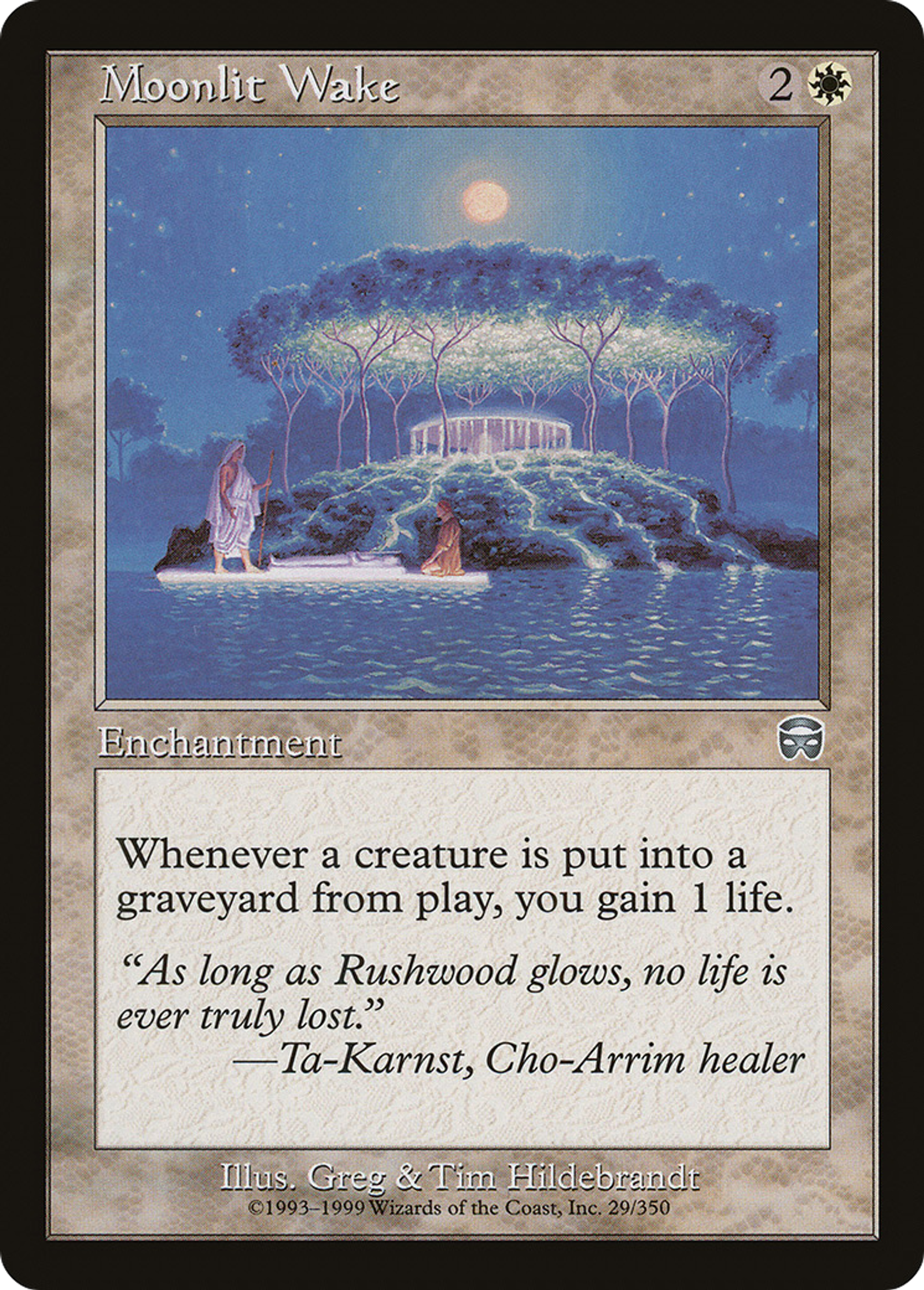 Moonlit Wake — Mercadian Masques — Magic: The Gathering