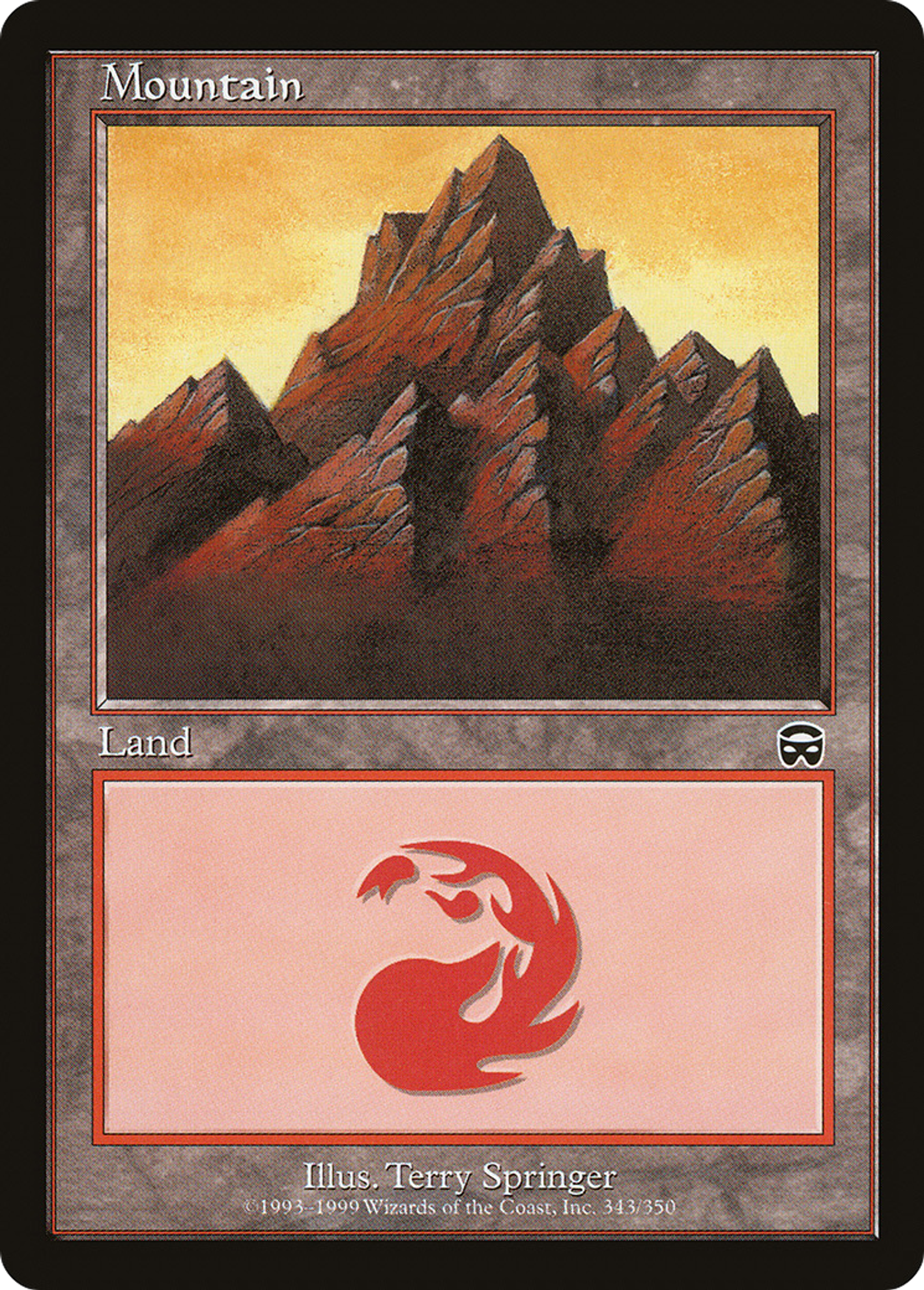 Mountain — Mercadian Masques — Magic: The Gathering