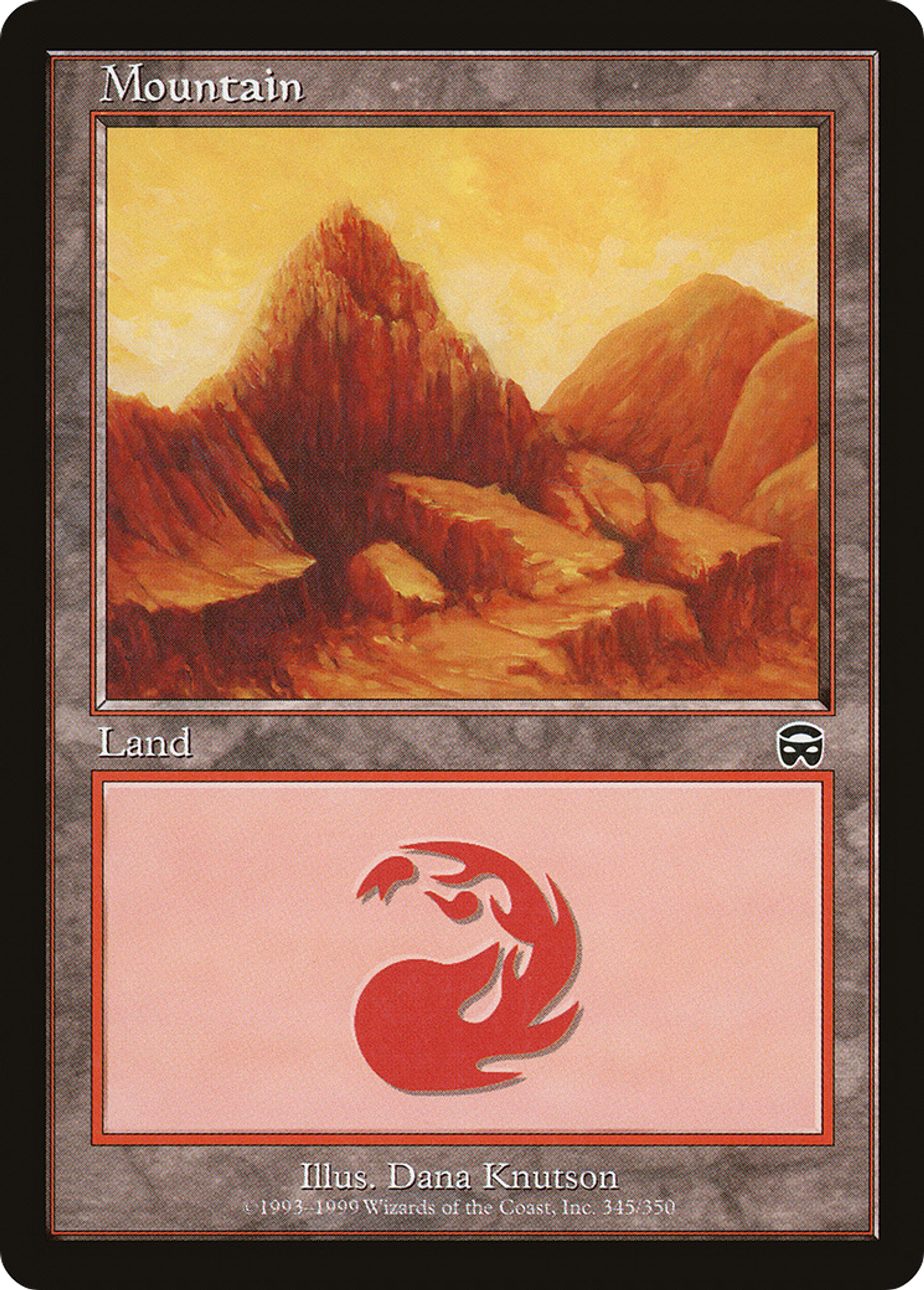Mountain — Mercadian Masques — Magic: The Gathering