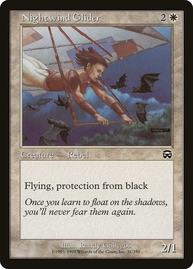 Nightwind Glider — Mercadian Masques — Magic: The Gathering