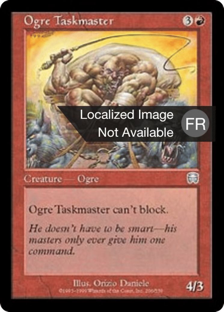 Surveillant ogre — Mercadian Masques — Magic: The Gathering
