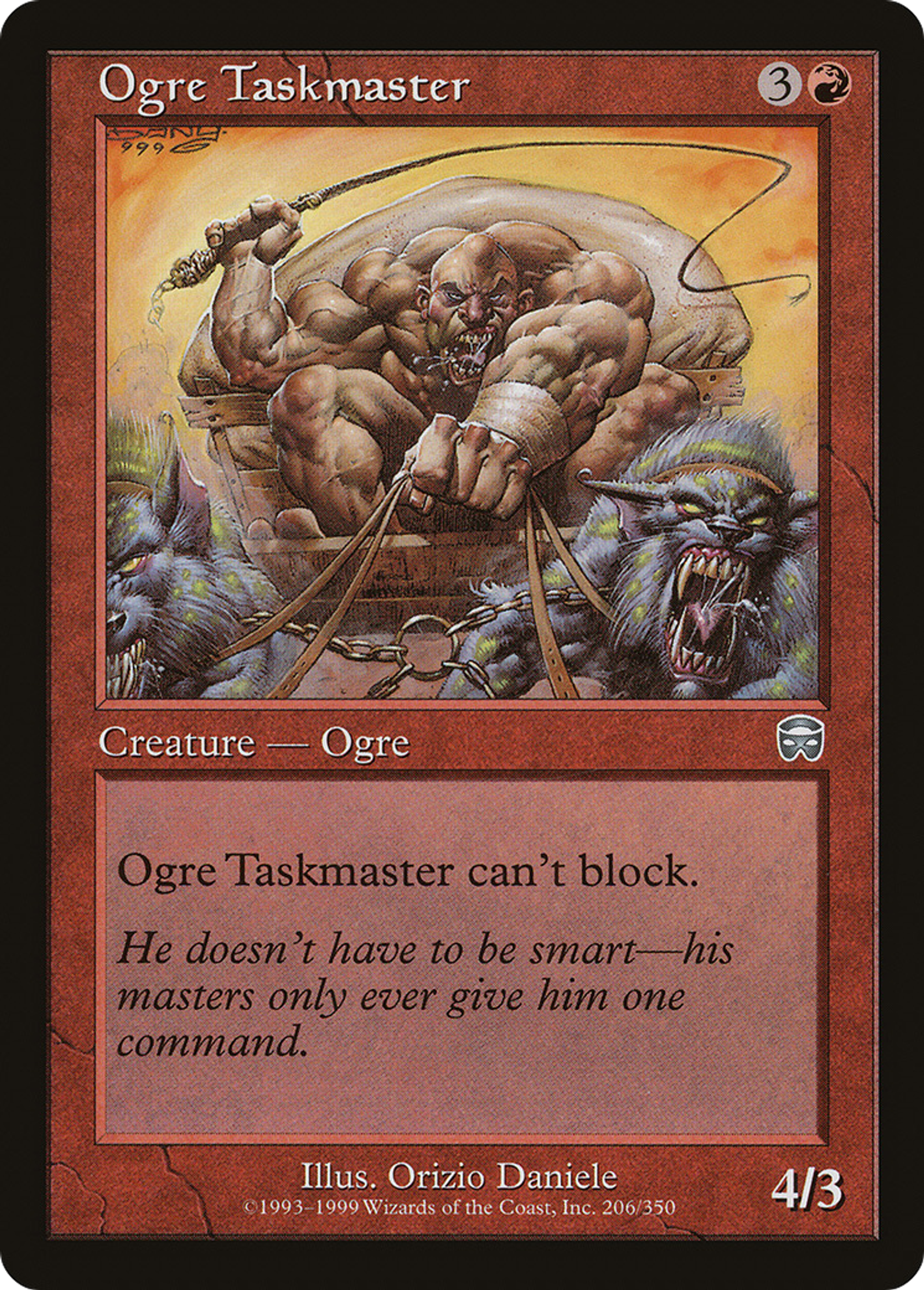 Surveillant ogre — Mercadian Masques — Magic: The Gathering