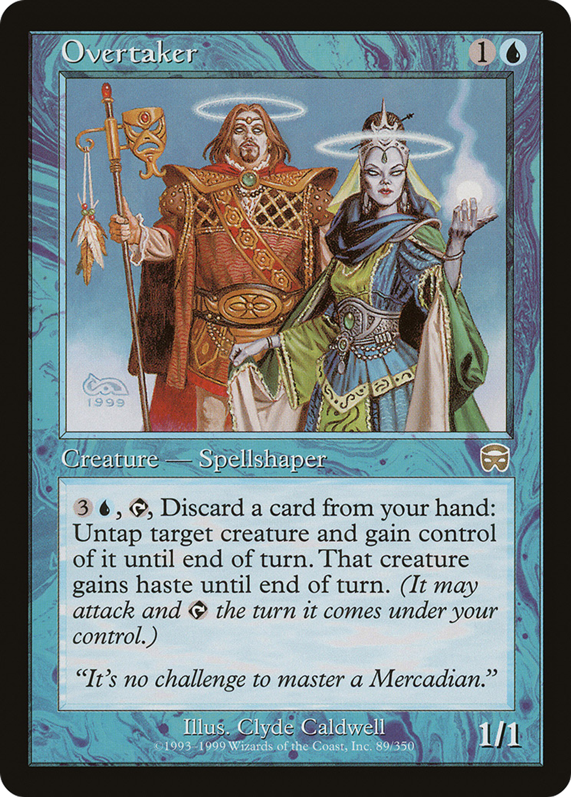 Overtaker — Mercadian Masques — Magic: The Gathering