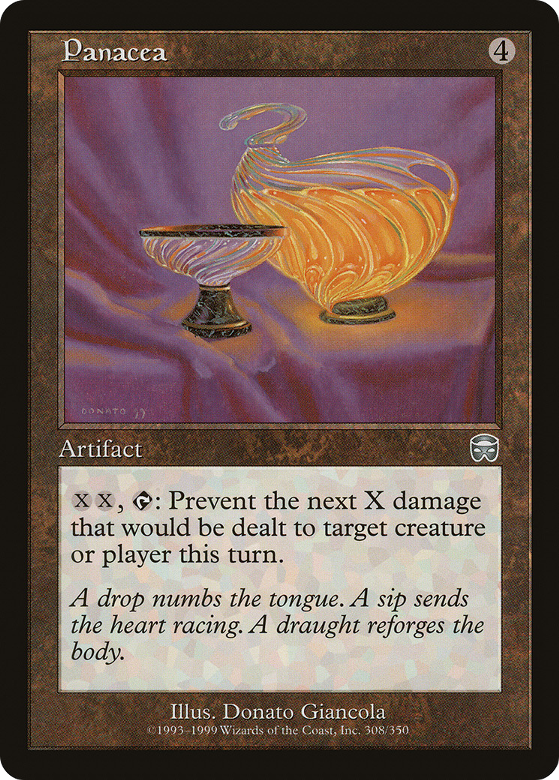 Panacée — Mercadian Masques — Magic: The Gathering