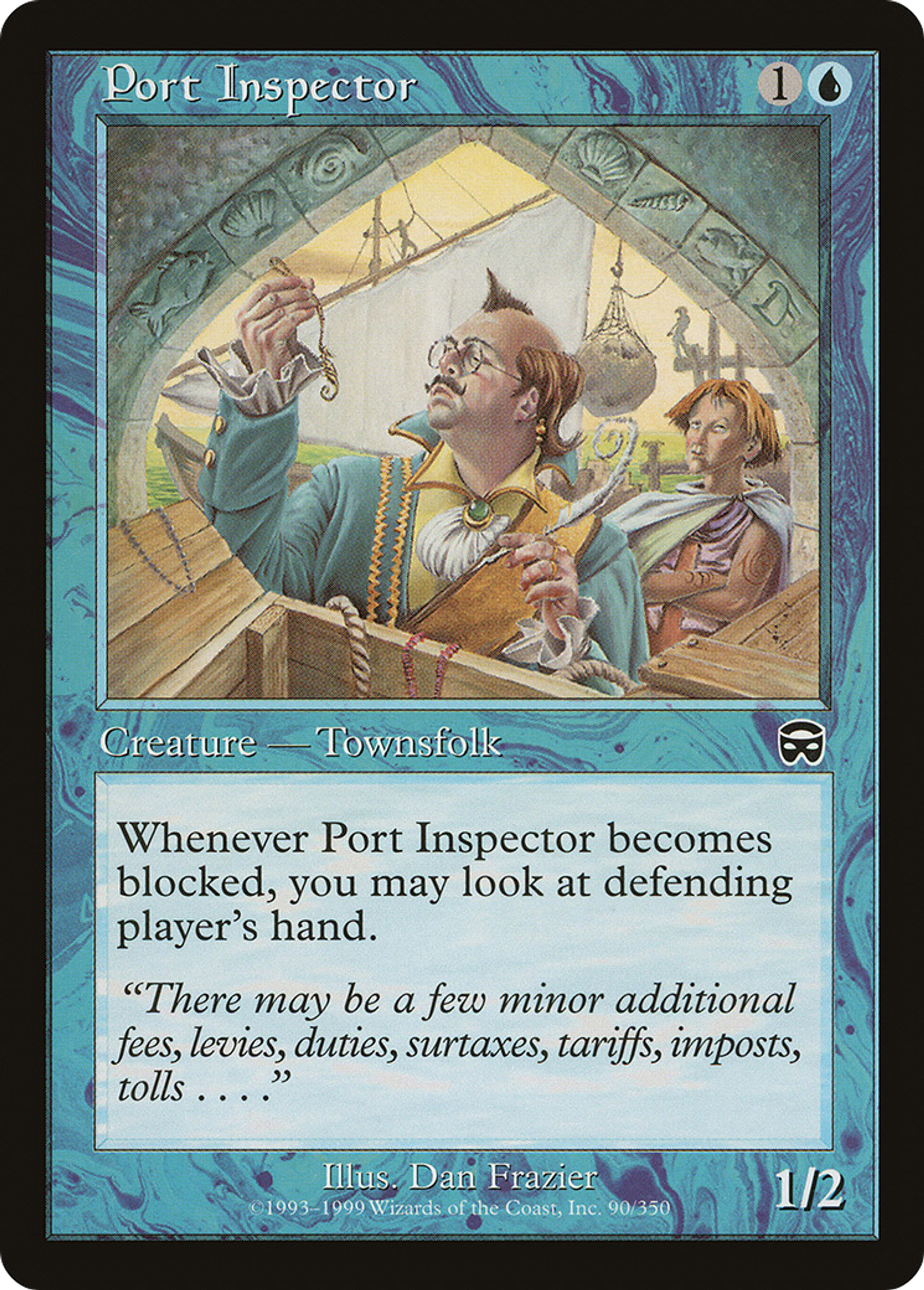 Contrôleur portuaire — Mercadian Masques — Magic: The Gathering