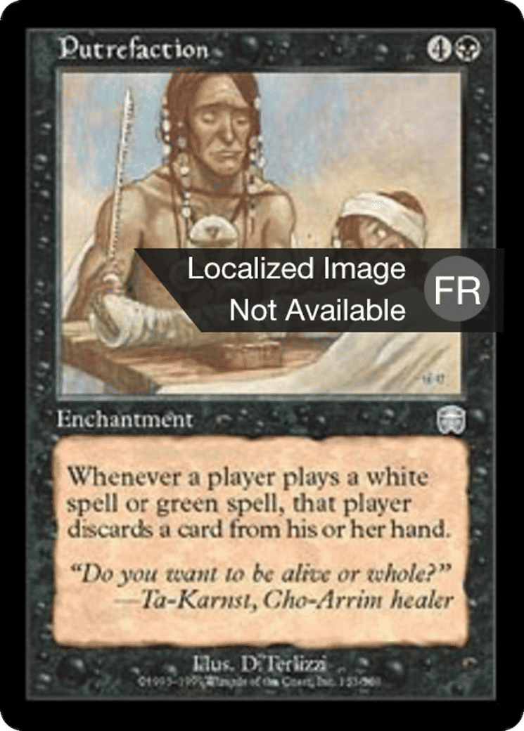 Putréfaction — Mercadian Masques — Magic: The Gathering