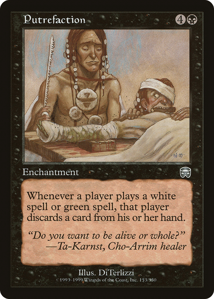 Putrefaction — Mercadian Masques — Magic: The Gathering